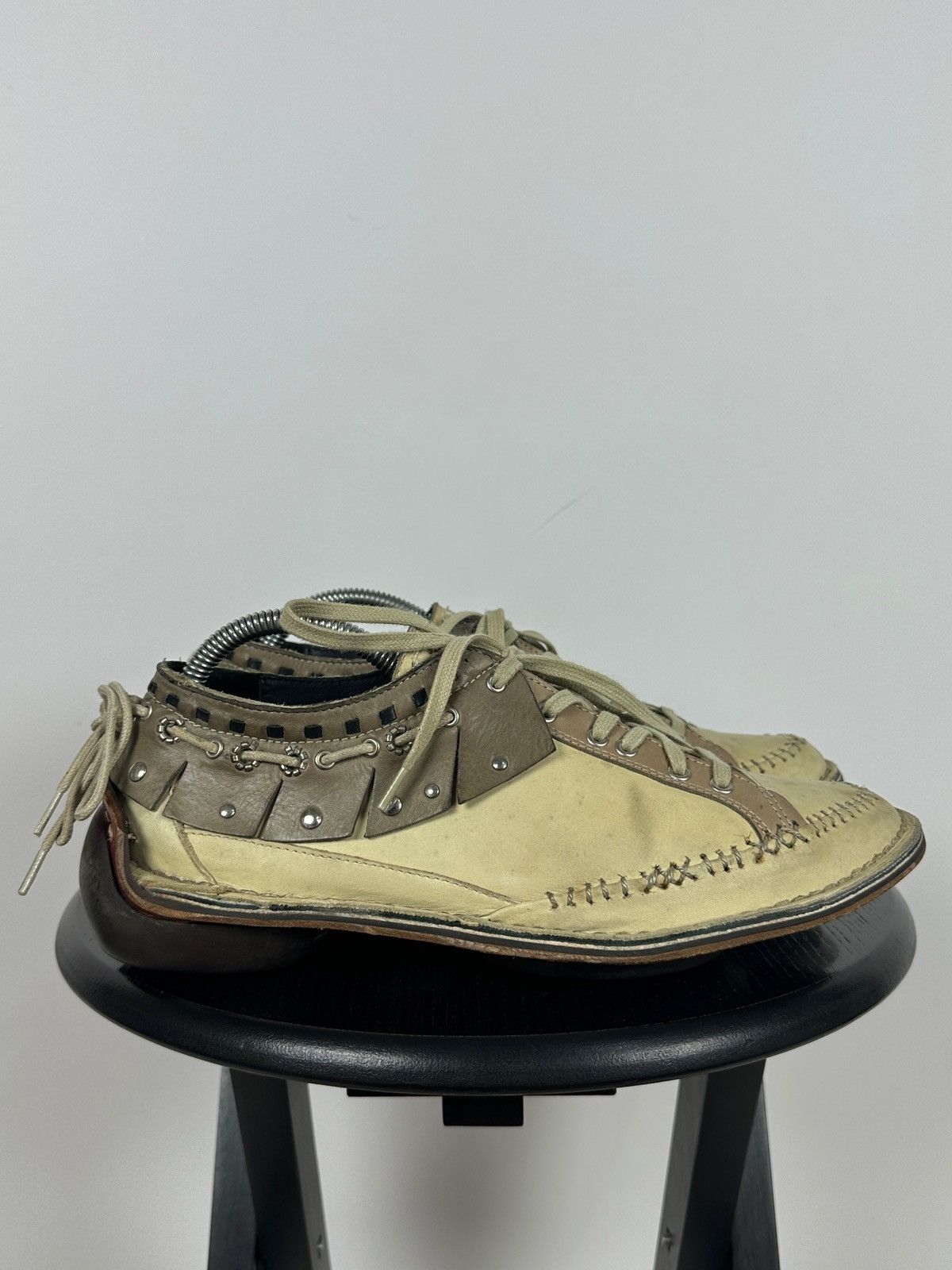 Marithe + Francois Girbaud Vintage Marithé + François Girbaud Leather Moccasin Shoes Size US 7 / EU 40 - 1 Thumbnail