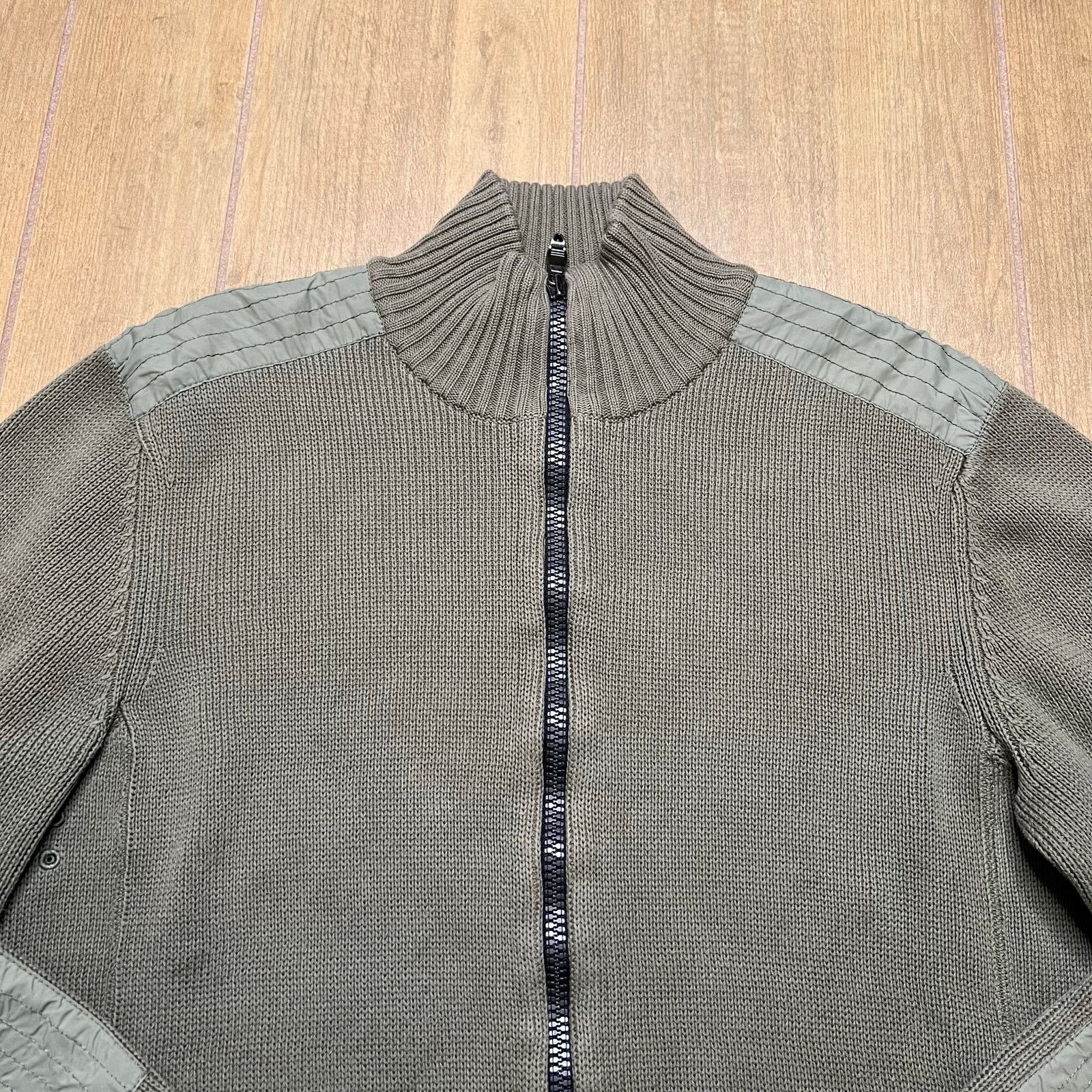 Victorinox Vintage Victorinox Swiss Army Knit Full Zip Sweater M/L Size US M / EU 48-50 / 2 - 2 Thumbnail