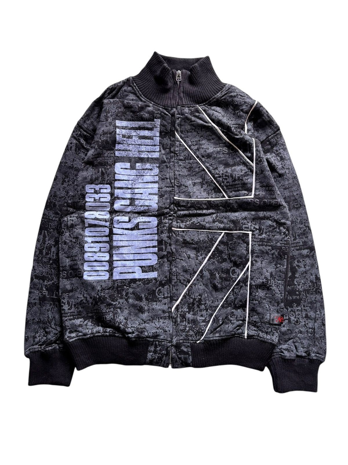 20471120 🔥PUNK GANG HELL 20471120 Lgb Style Poem Sweater Jacket Size US M / EU 48-50 / 2 - 1 Thumbnail