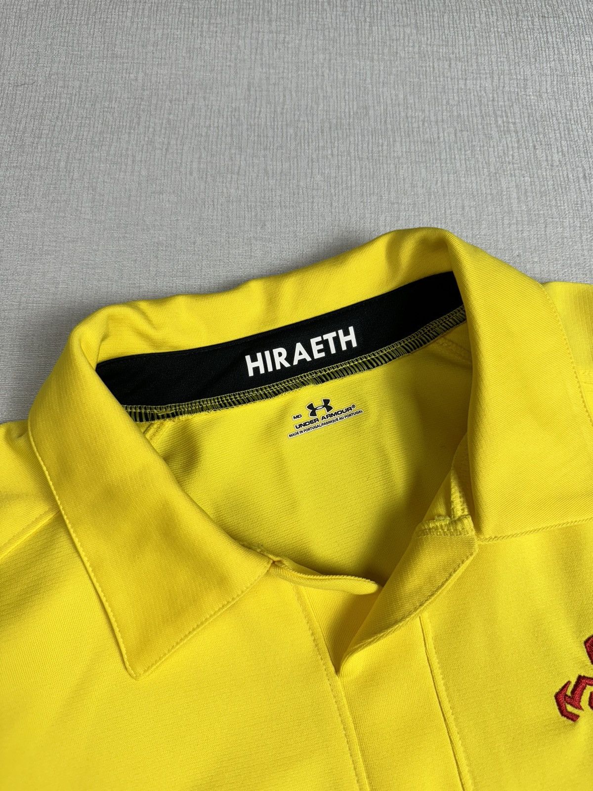 Under Armour Under Armour Wales Rugby Shirt Mens Yellow SA Gold Welsh WRU Size US M / EU 48-50 / 2 - 3 Thumbnail