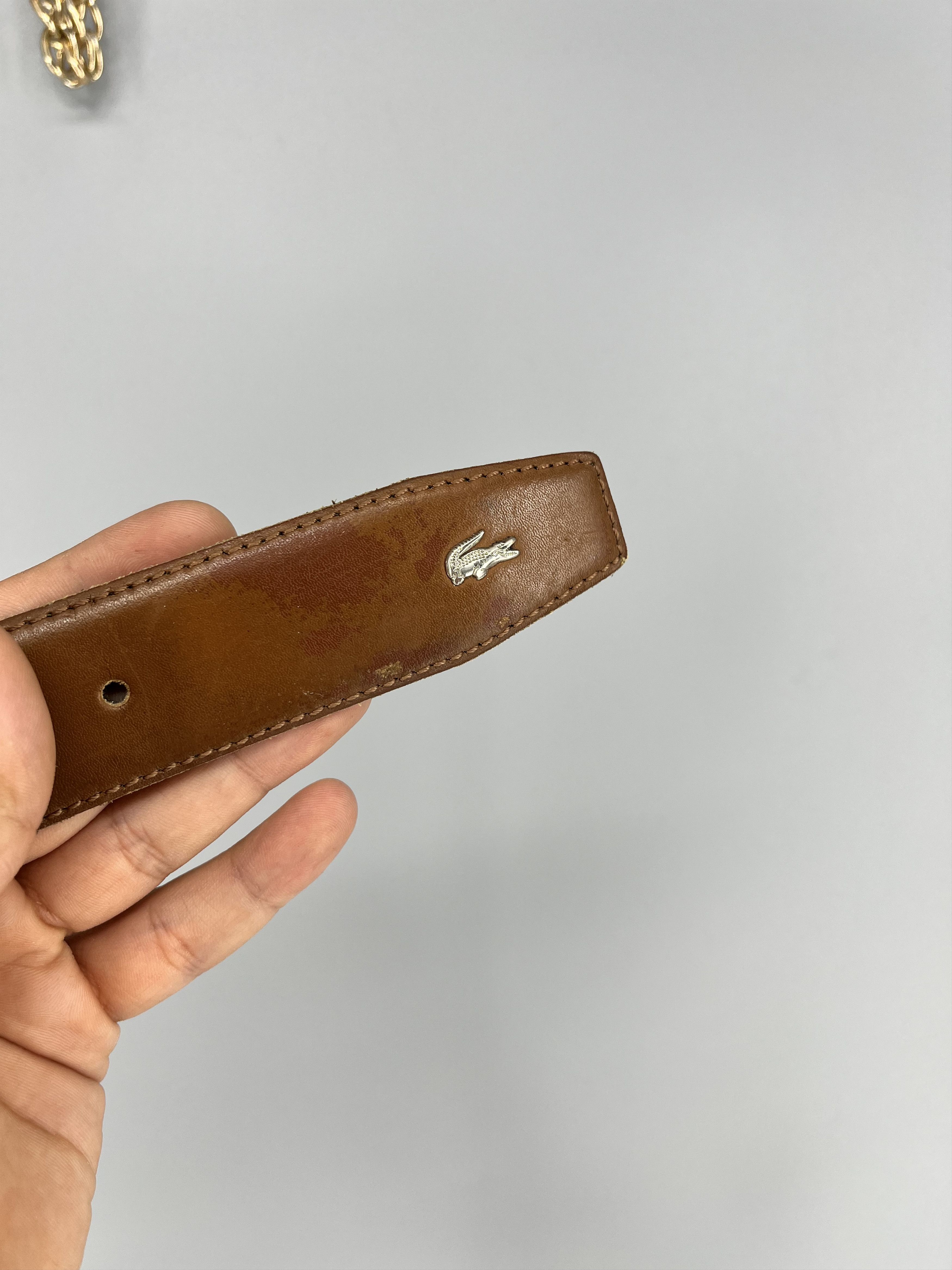 Lacoste Vintage Y2K Reversible Vintage Lacoste Belt Size ONE SIZE - 9 Thumbnail