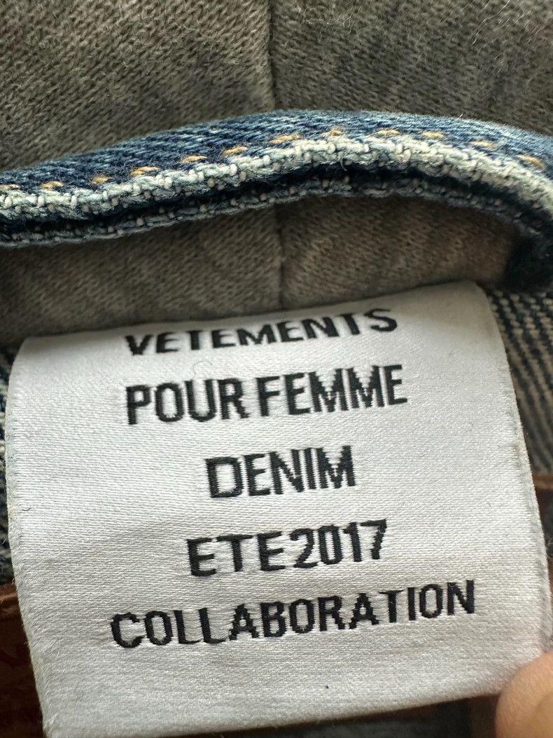 Vetements Vetements Original denim jacket Size US XS / EU 42 / 0 - 3 Thumbnail
