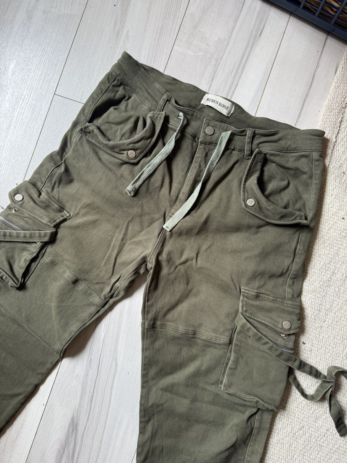 Ruben Kone Ruben Kone Vujade type Cargo Strap Bondage Pants Size US 34 / EU 50 - 3 Thumbnail