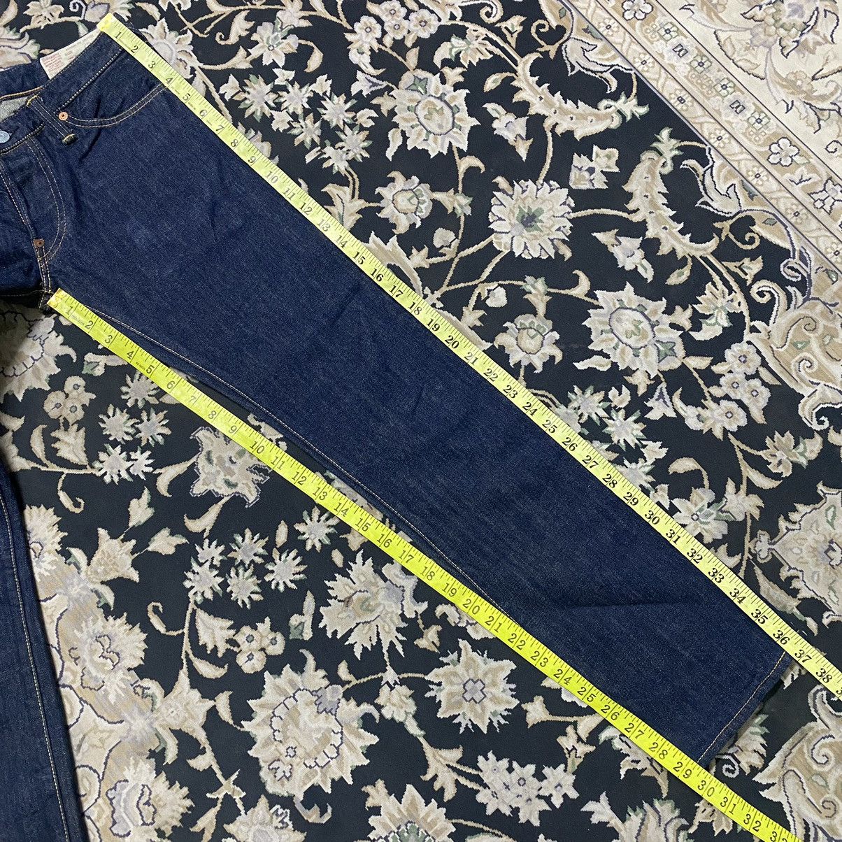 Evisu Rare🔥 Evisu Donna Denim Selvedge Painter Jeans Size 26" / US 2 / IT 38 - 18 Thumbnail