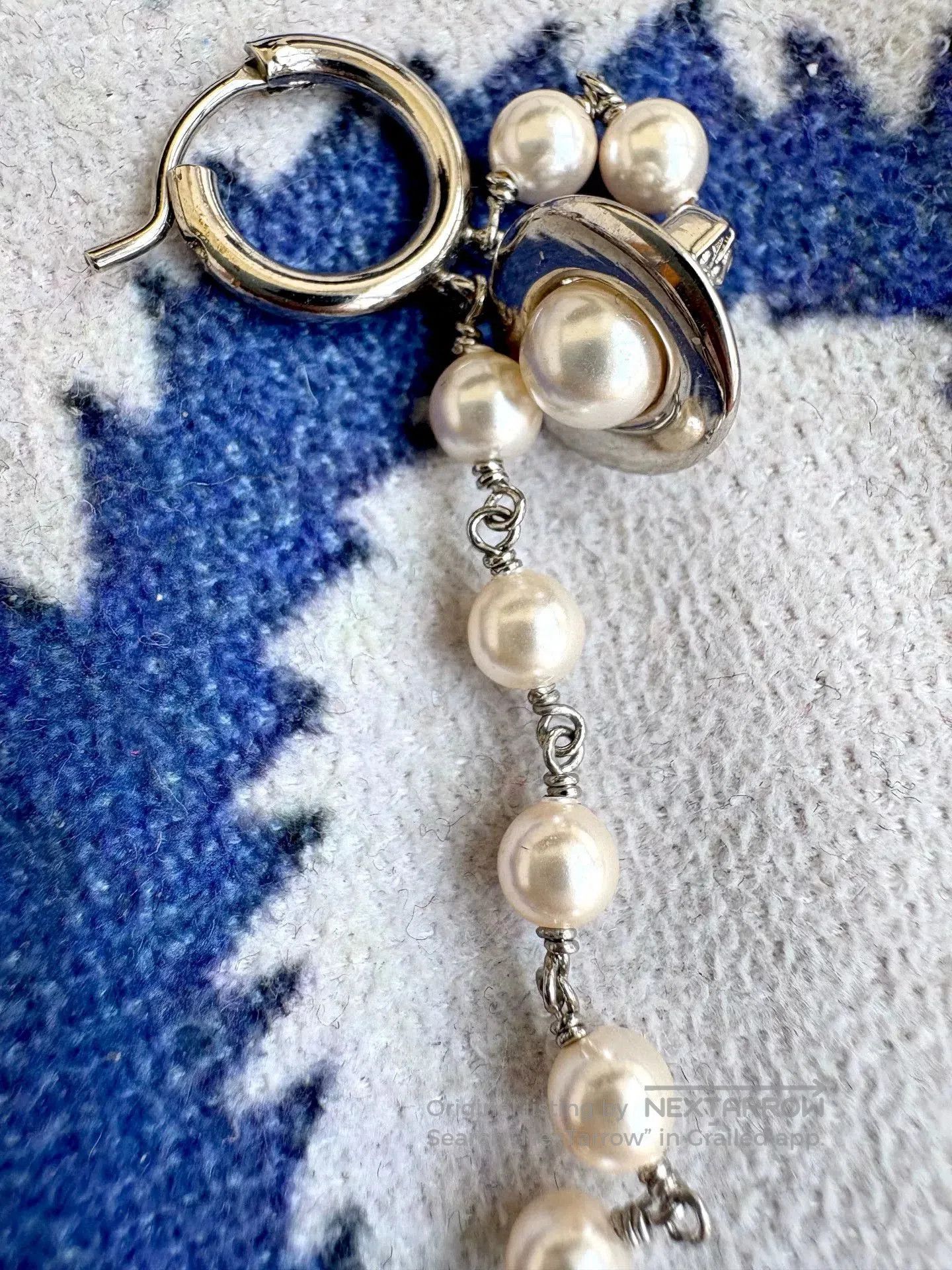 Vivienne Westwood vivienne westwood pearl ear cuff clip. Size ONE SIZE - 4 Thumbnail
