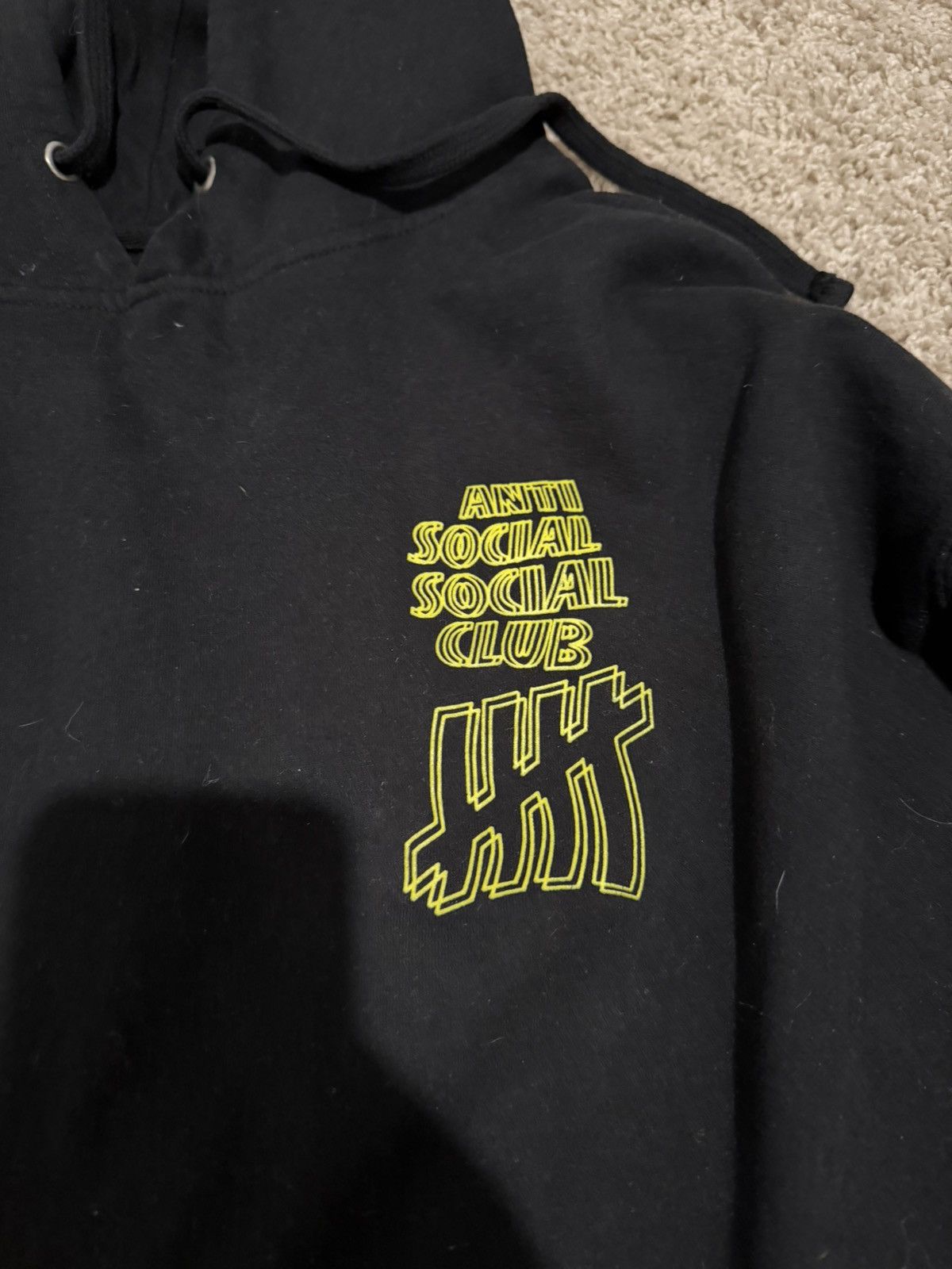 Anti social social club x Undefeated hoodie