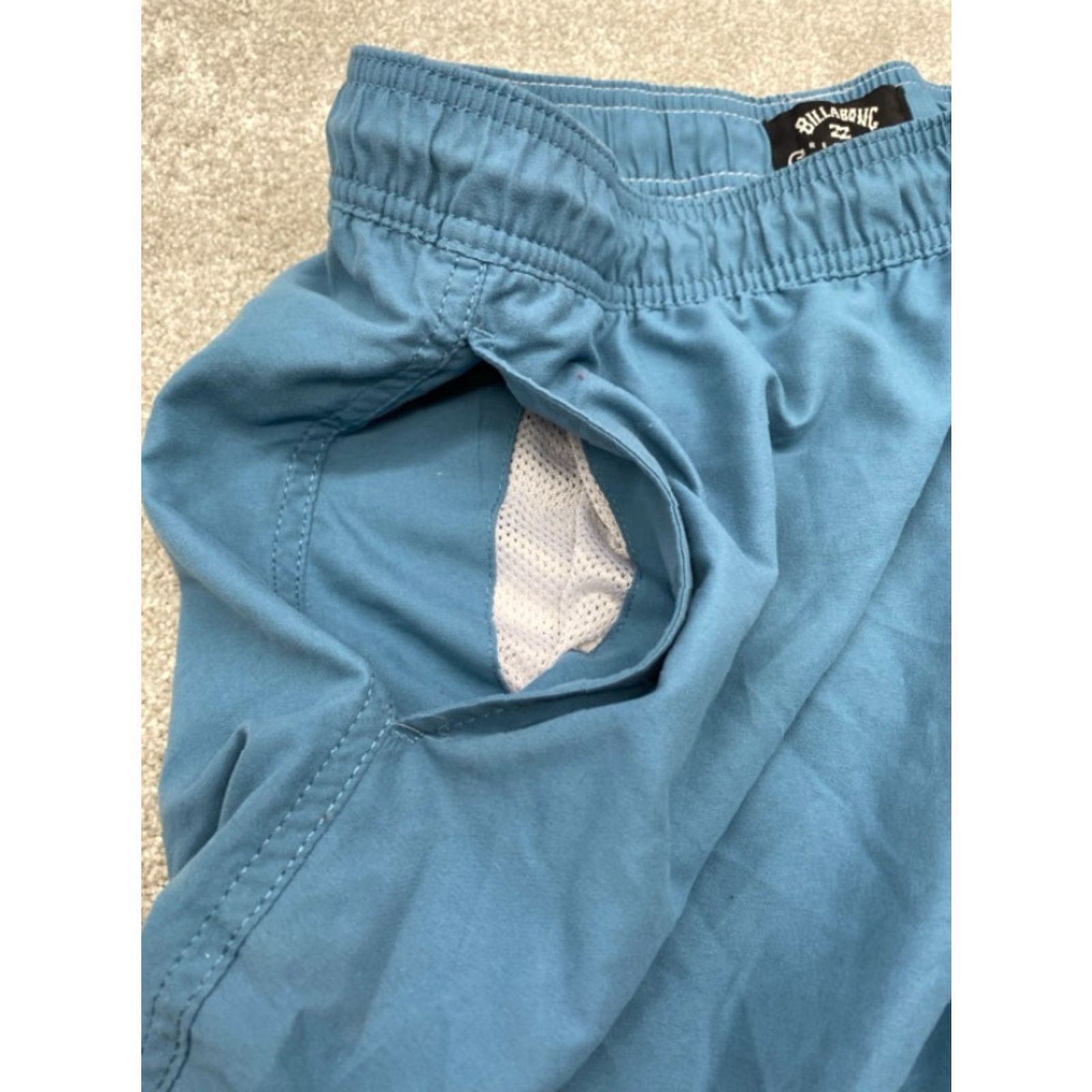 Billabong Billabong Recycler Swim Board Shorts Mens XL Blue Surf Swim Board Shorts Billabong XL Blue Surf 80s? Size US 36 / EU 52 - 4 Thumbnail