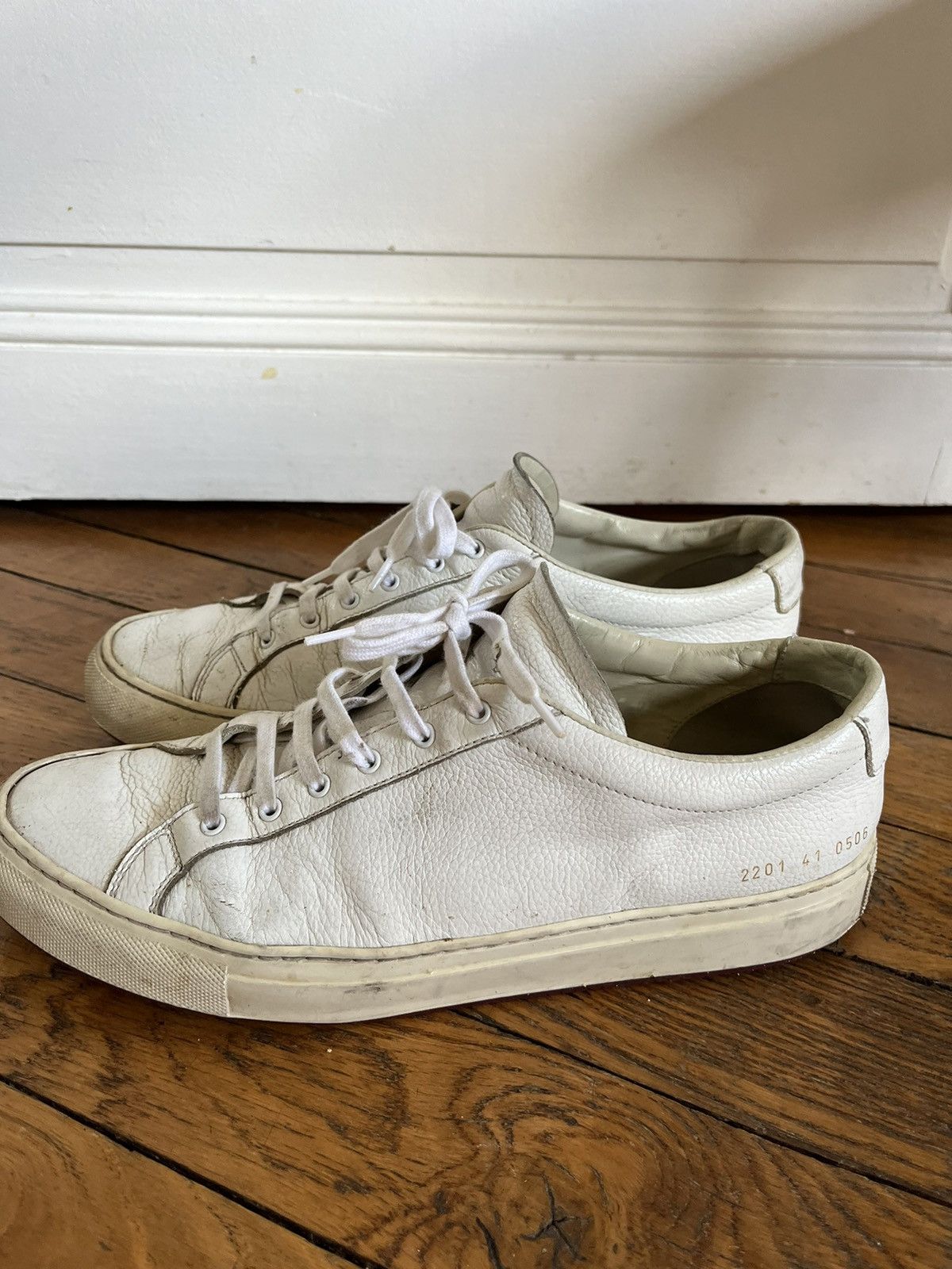 Common Projects Achille White 41 Size US 8 / EU 41 - 5 Thumbnail