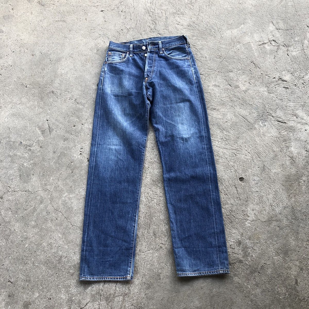 Evisu Evisu Embroidered Seagull Selvedged Pants Size US 30 / EU 46 - 2 Thumbnail