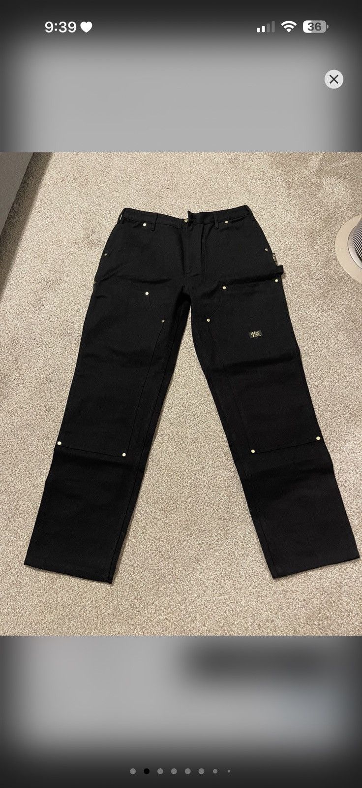 Advisory Board Crystals Advisory Board Crystals Abc 123 Pants Black Size 36 Size US 36 / EU 52 - 2 Thumbnail