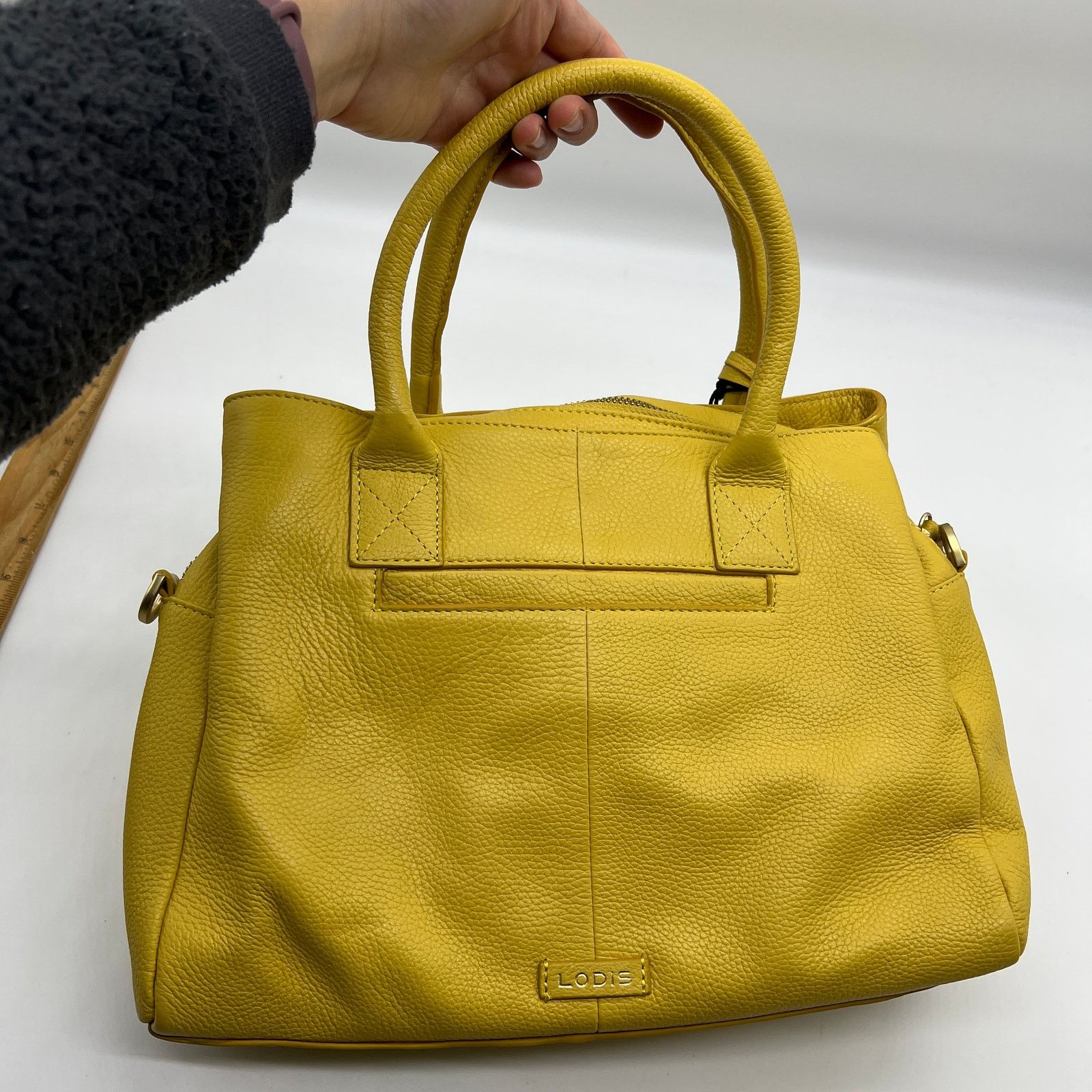 Other LODIS Womens Bags Texas Leather Morgan Satchel w Size ONE SIZE - 2 Thumbnail