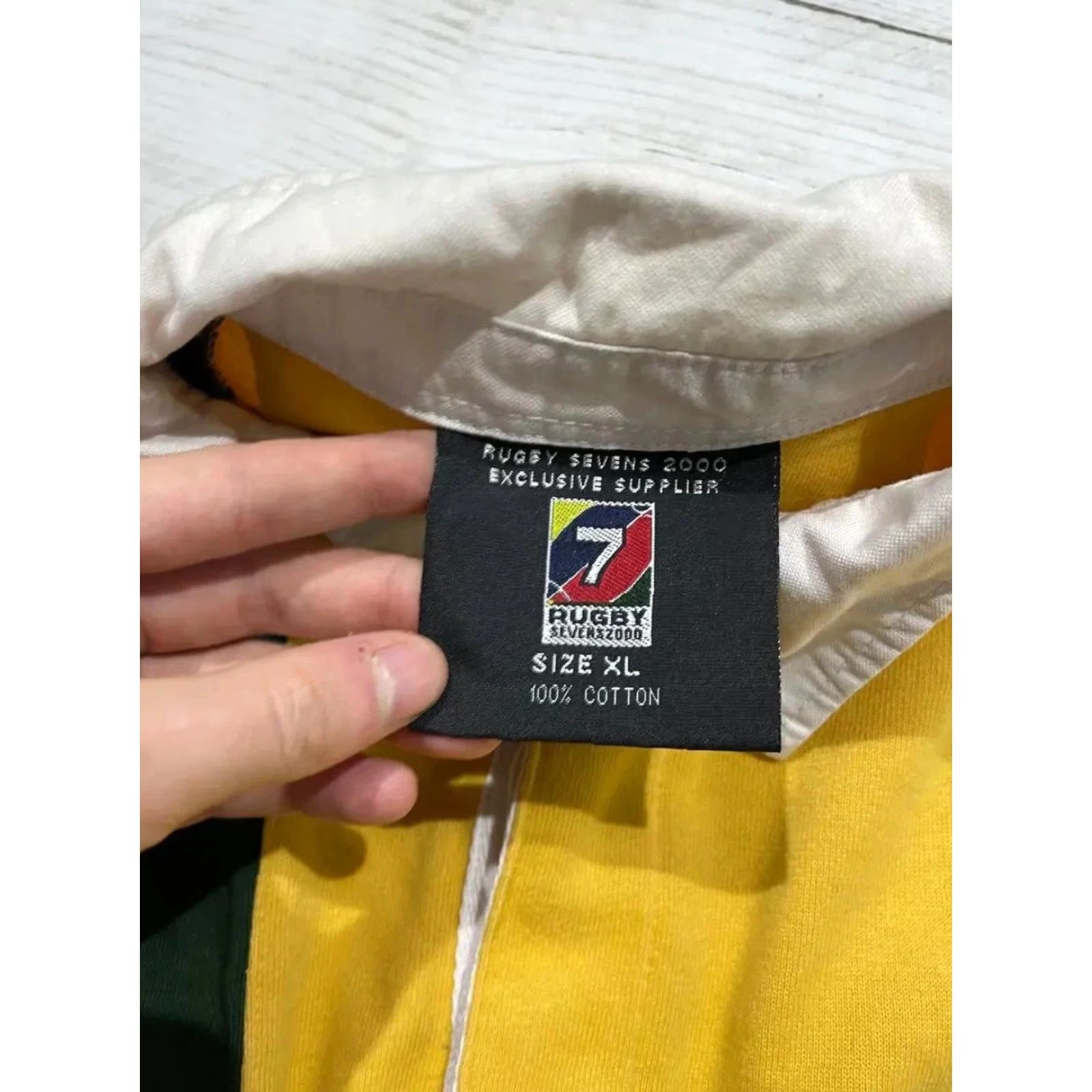 Vintage VINTAGE Rugby Polo Shirt Men XL Green Australia Jersey Polo Shirt Men XL Green Australia Rugby 2000s Available? Size US XL / EU 56 / 4 - 6 Thumbnail