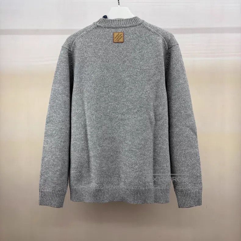 Louis Vuitton Louis Vuitton Grey Fox Embroidered Sweater Size US L / EU 52-54 / 3 - 2 Thumbnail