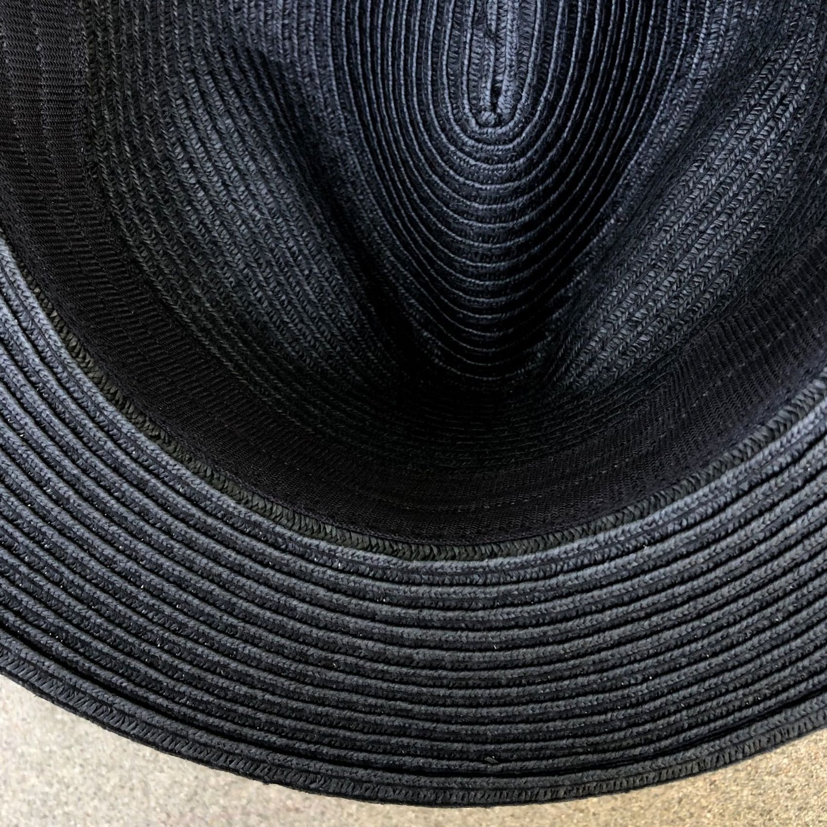 Vintage VINTAGE The Hatter Company Fedora Hat Women's Black One Size Cap Size ONE SIZE - 4 Thumbnail