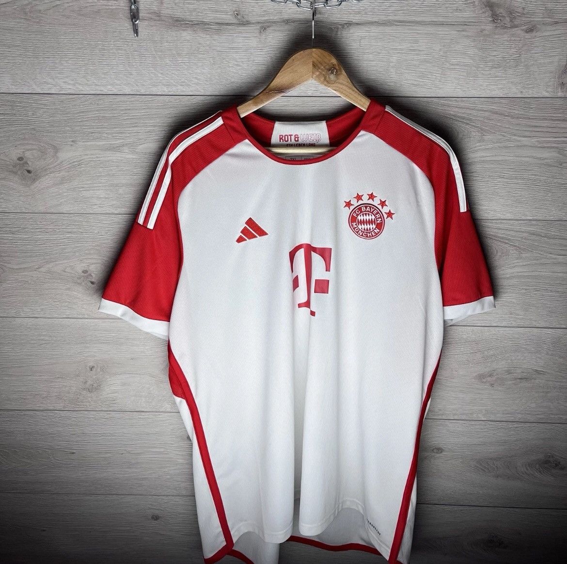 Adidas MENS SOCCER JERSEY ADIDAS FC Bayern Munich size 2xl Size US XXL / EU 58 / 5 - 1 Thumbnail