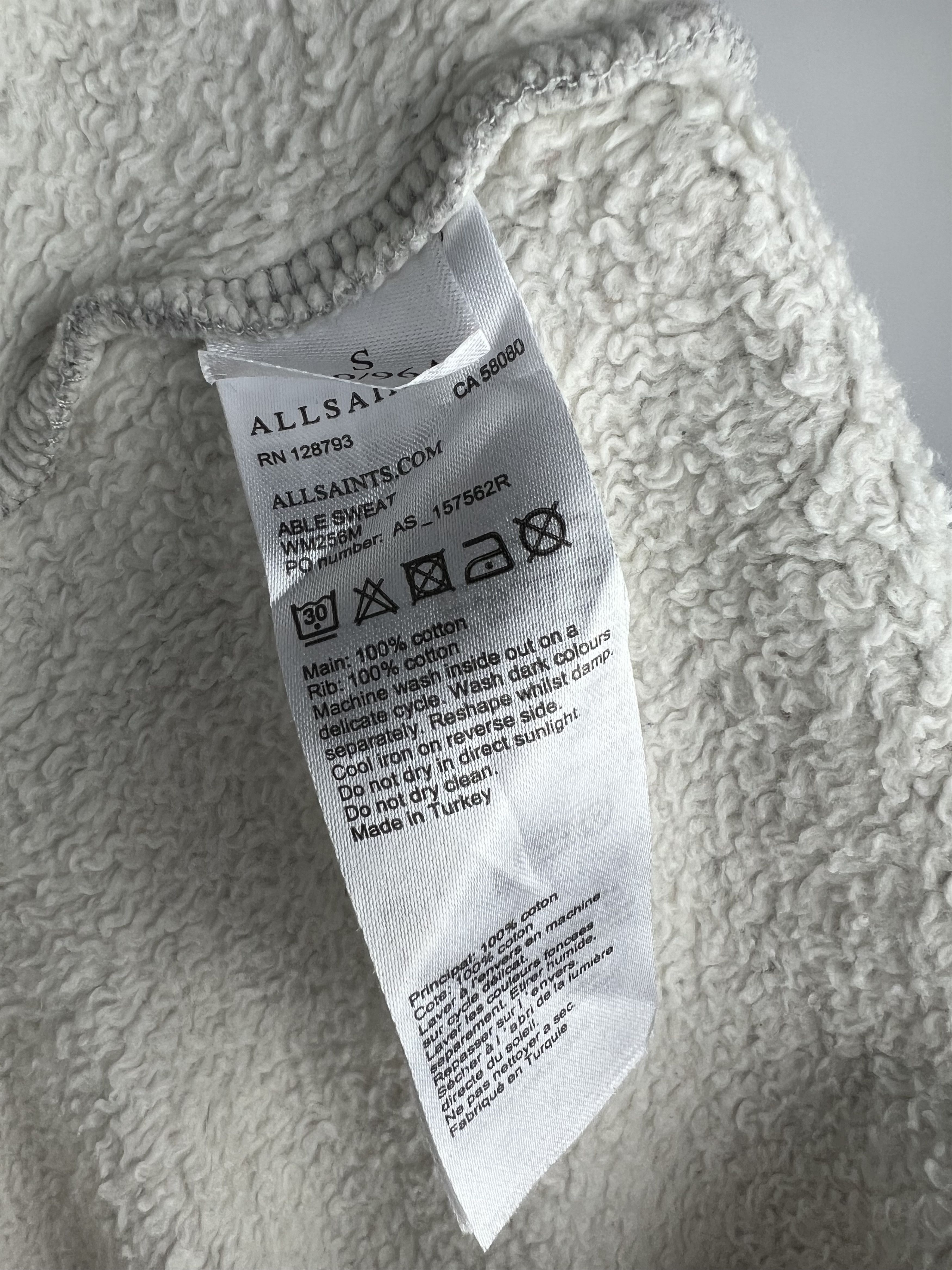Allsaints All Saints Able Sweatshirt Bondage Women Size S Size S / US 4 / IT 40 - 5 Thumbnail