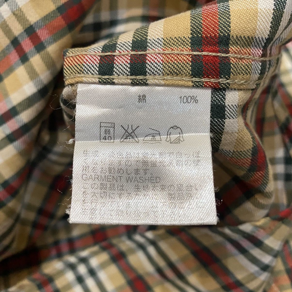 J.Crew 2000s J.Crew Plaid Button Up Shirt Size US M / EU 48-50 / 2 - 12 Thumbnail