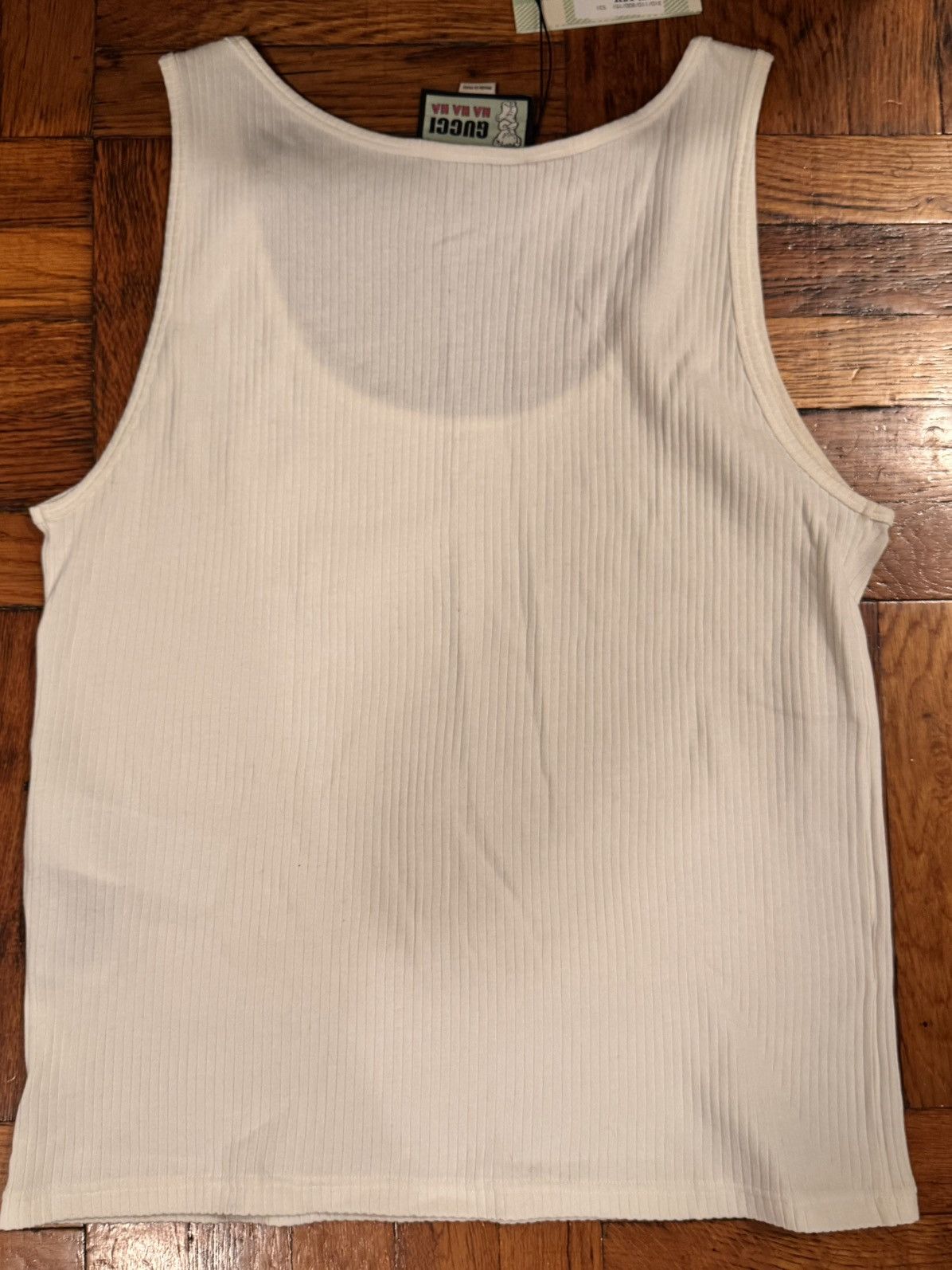 Gucci Gucci: Ha Ha Ha Tank Top, LRG Size US L / EU 52-54 / 3 - 2 Thumbnail