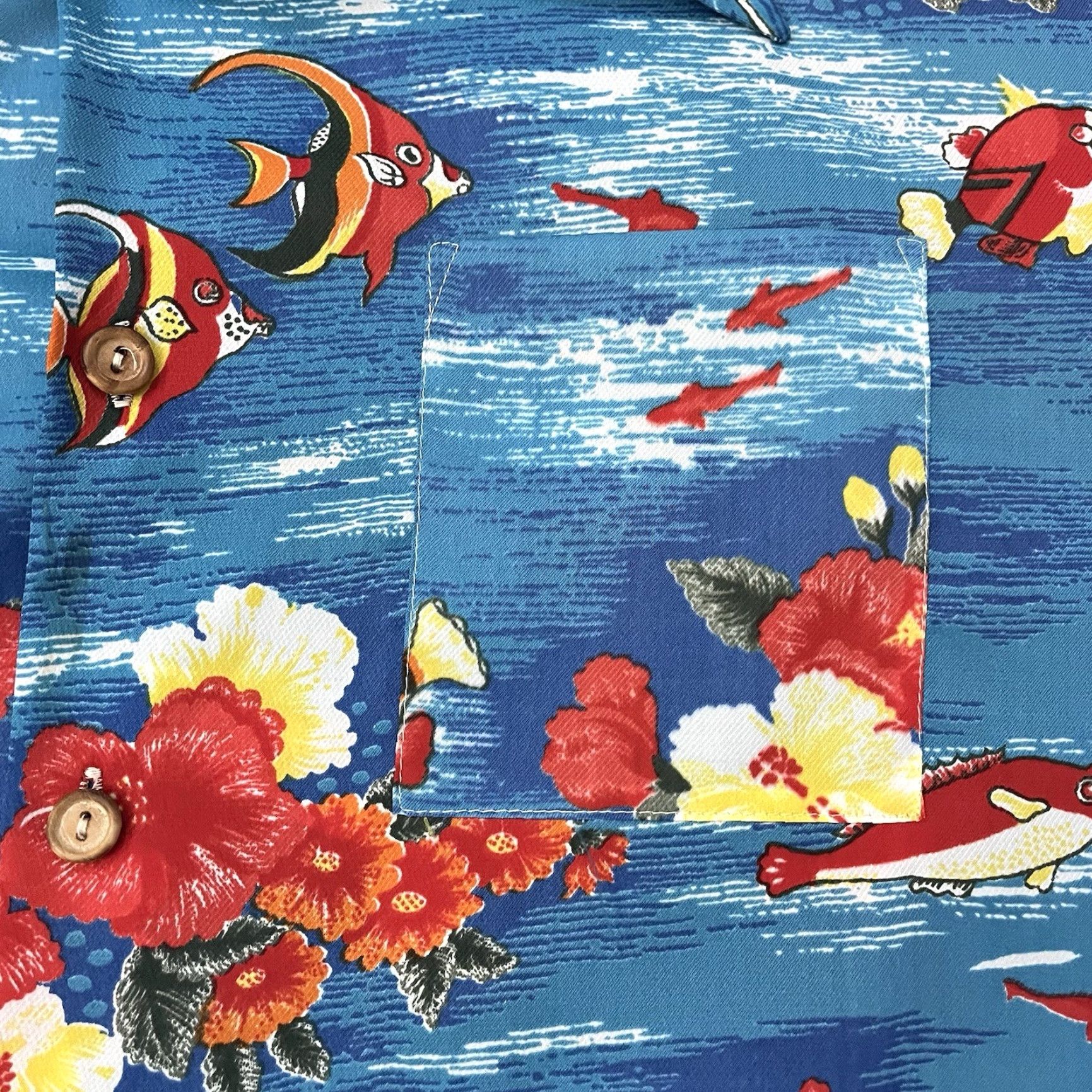 Vintage VINTAGE Corzini Hawaiian Shirt Mens 2XL Aloha Button-Up Short Sleeve Camp Collar Tropical 70s 80s Men's Size US XXL / EU 58 / 5 - 3 Thumbnail