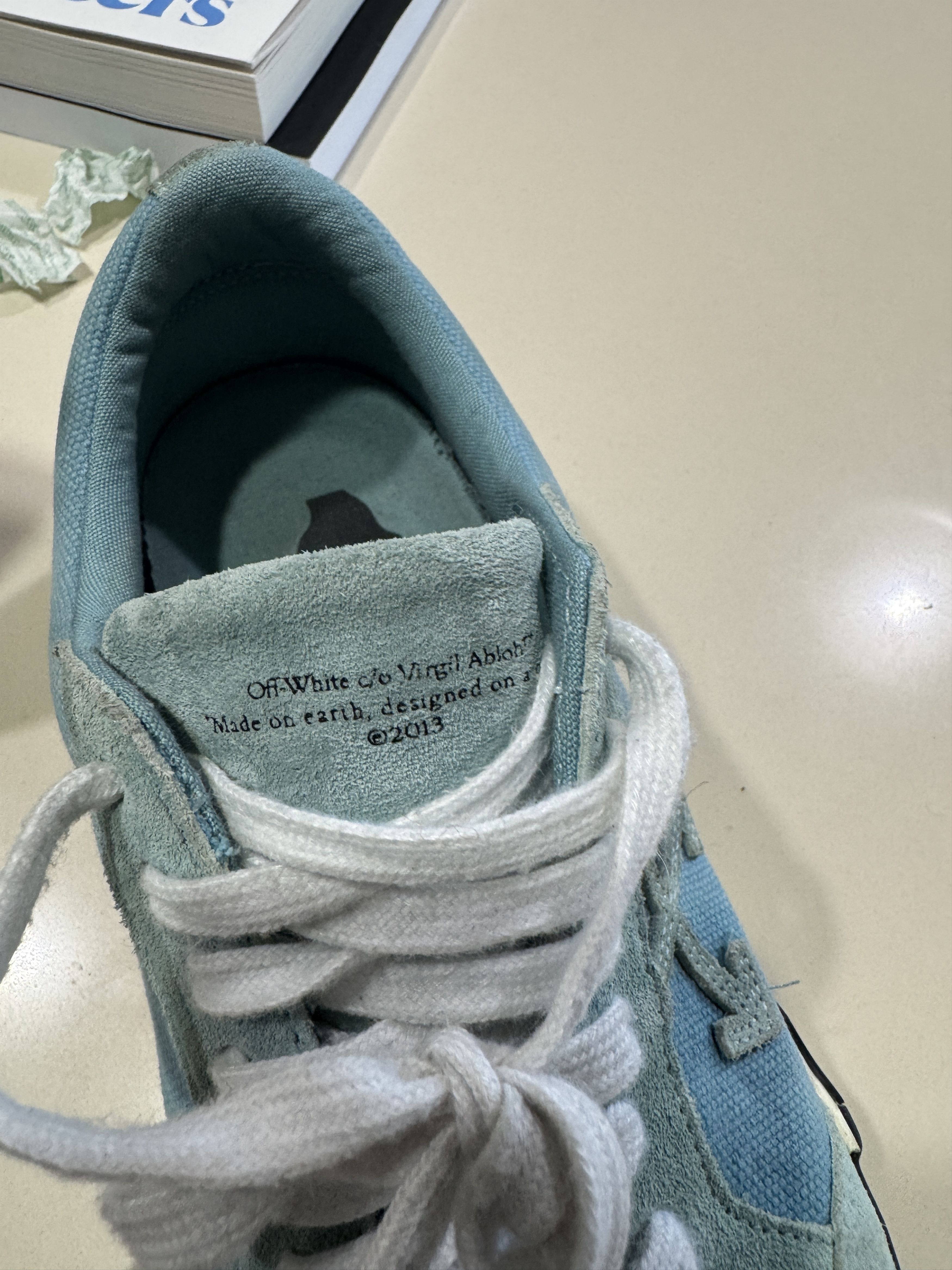 Off-White Off-White Vulcanized Sole Sneakers Size US 11 / EU 44 - 3 Thumbnail