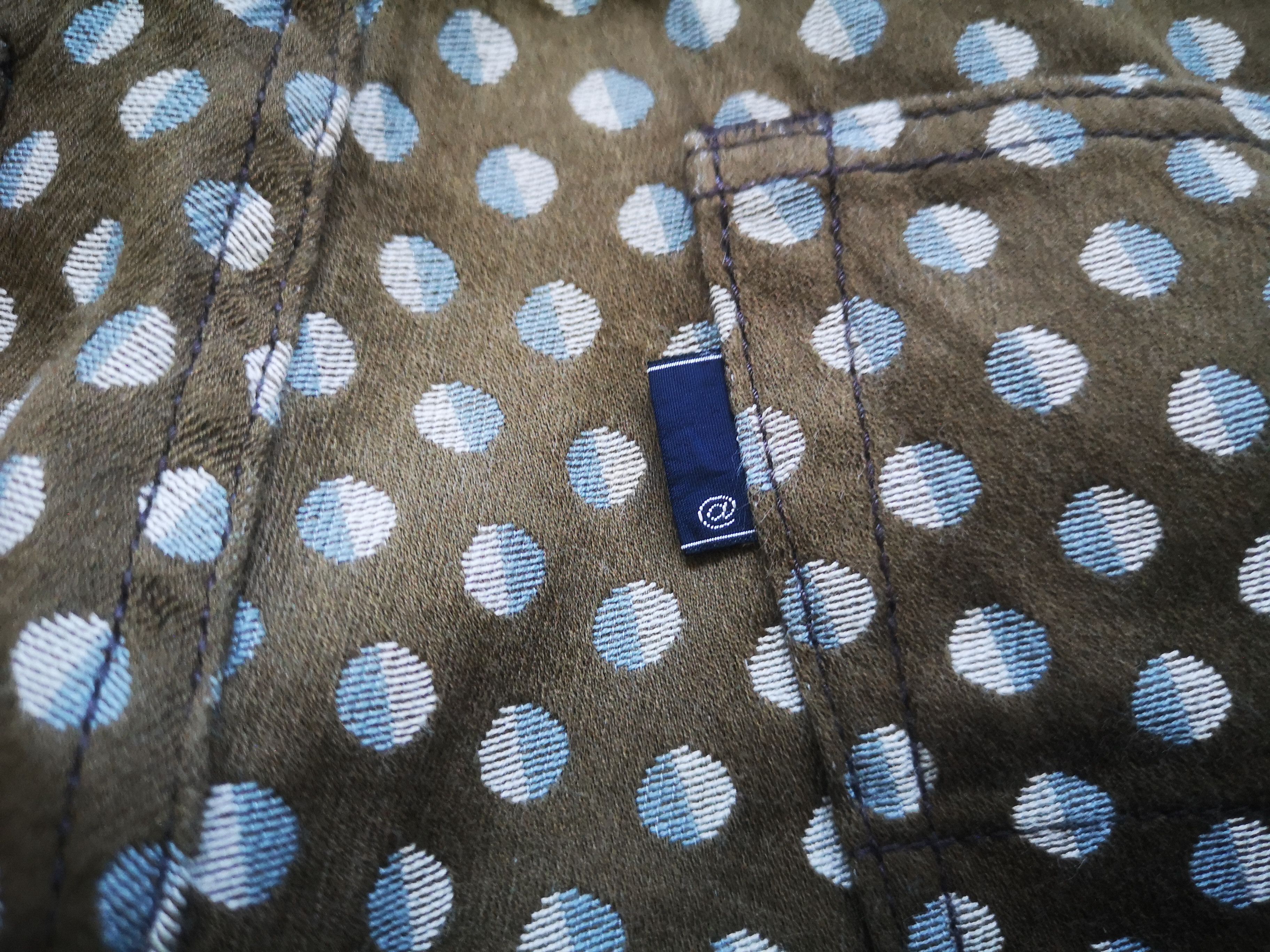 ABAHOUSE × Japanese Brand Vintage Japan Designer Brand Abahouse Polkadot Flare Pants Size 29" - 10 Thumbnail