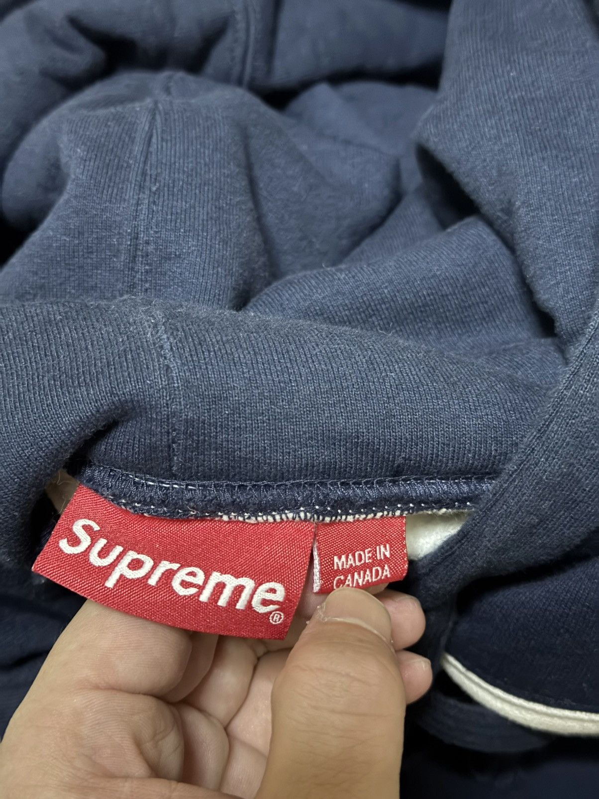 Supreme Supreme blocked big logo hooded hoodie sweatershirt Size US L / EU 52-54 / 3 - 3 Thumbnail