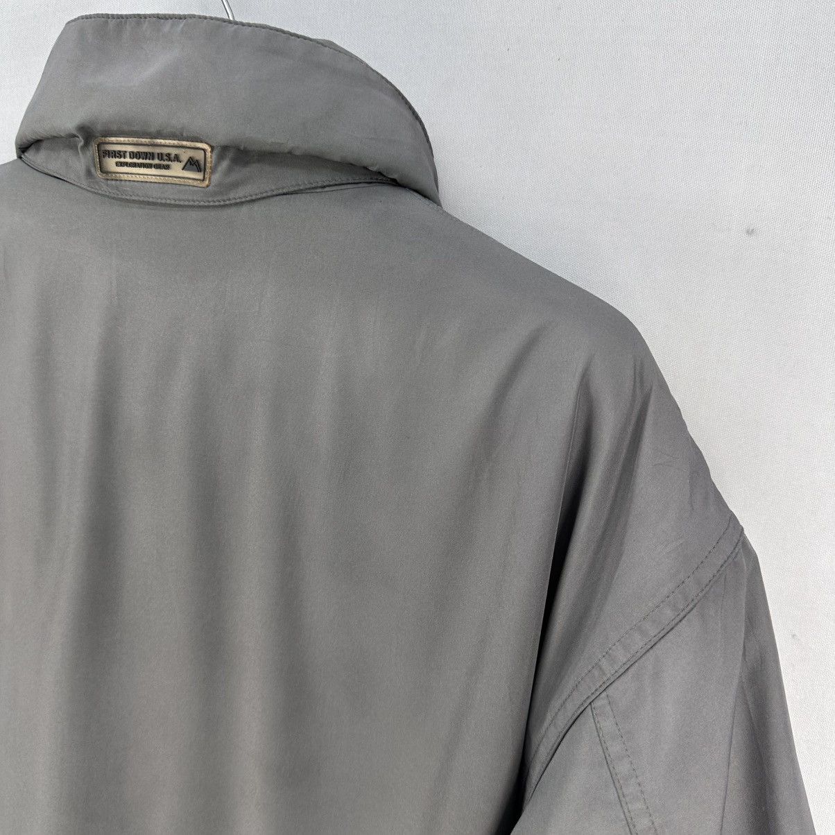 Japanese Brand Vintage 90's First Down Exploration Gear Zipper Jacket Size US L / EU 52-54 / 3 - 5 Thumbnail