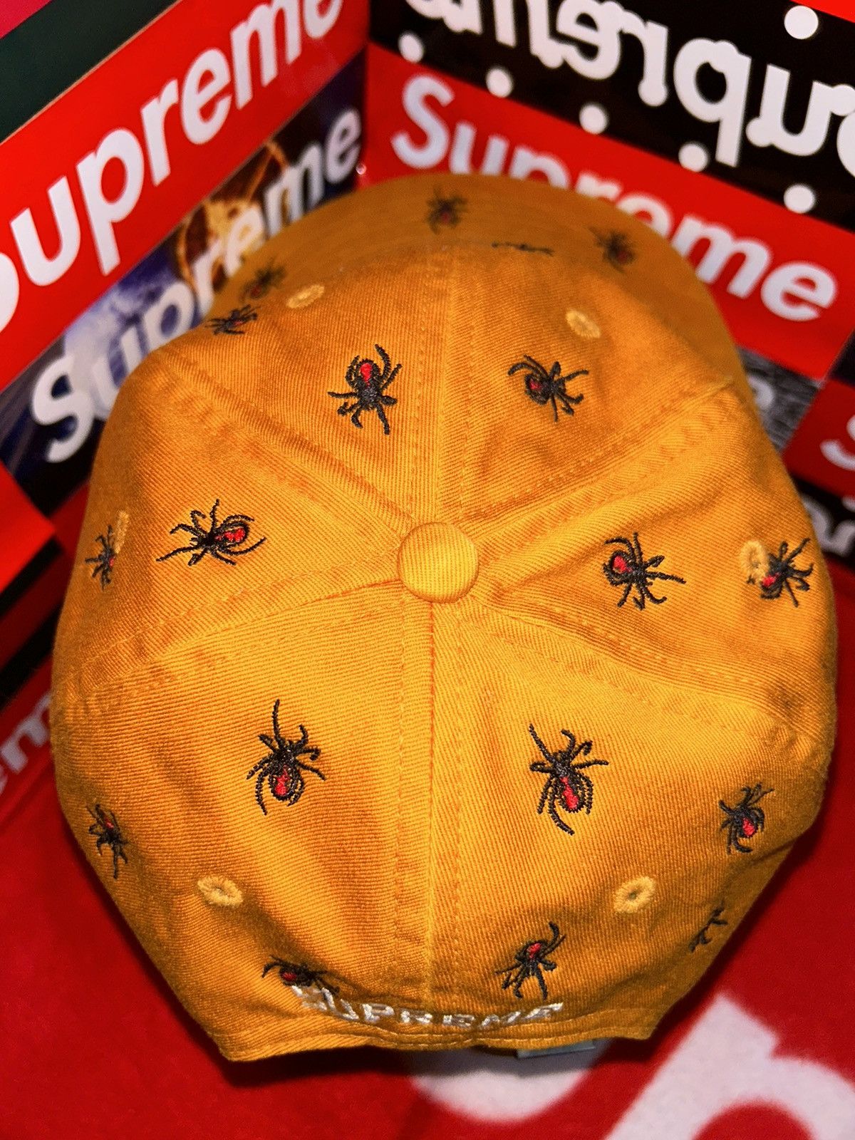 Supreme Supreme Spider 6 Panel Camp Cap RARE FW16 Size ONE SIZE - 5 Thumbnail