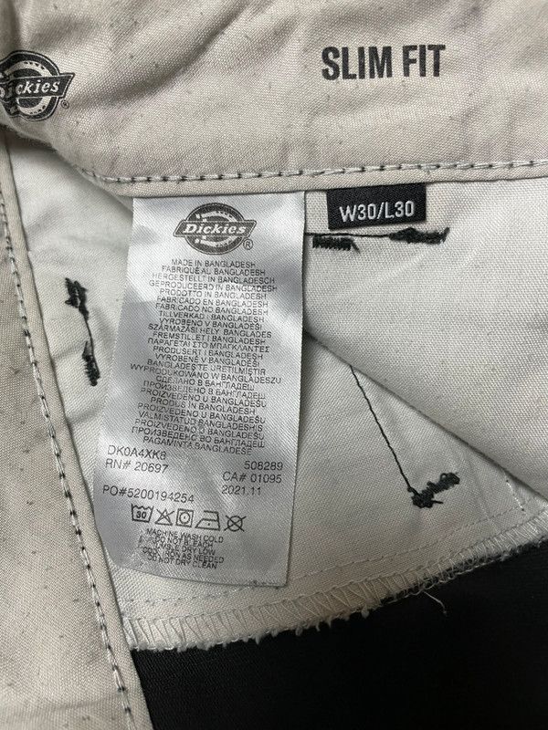 Dickies Dickies Black Pants Size US 30 / EU 46 - 4 Thumbnail
