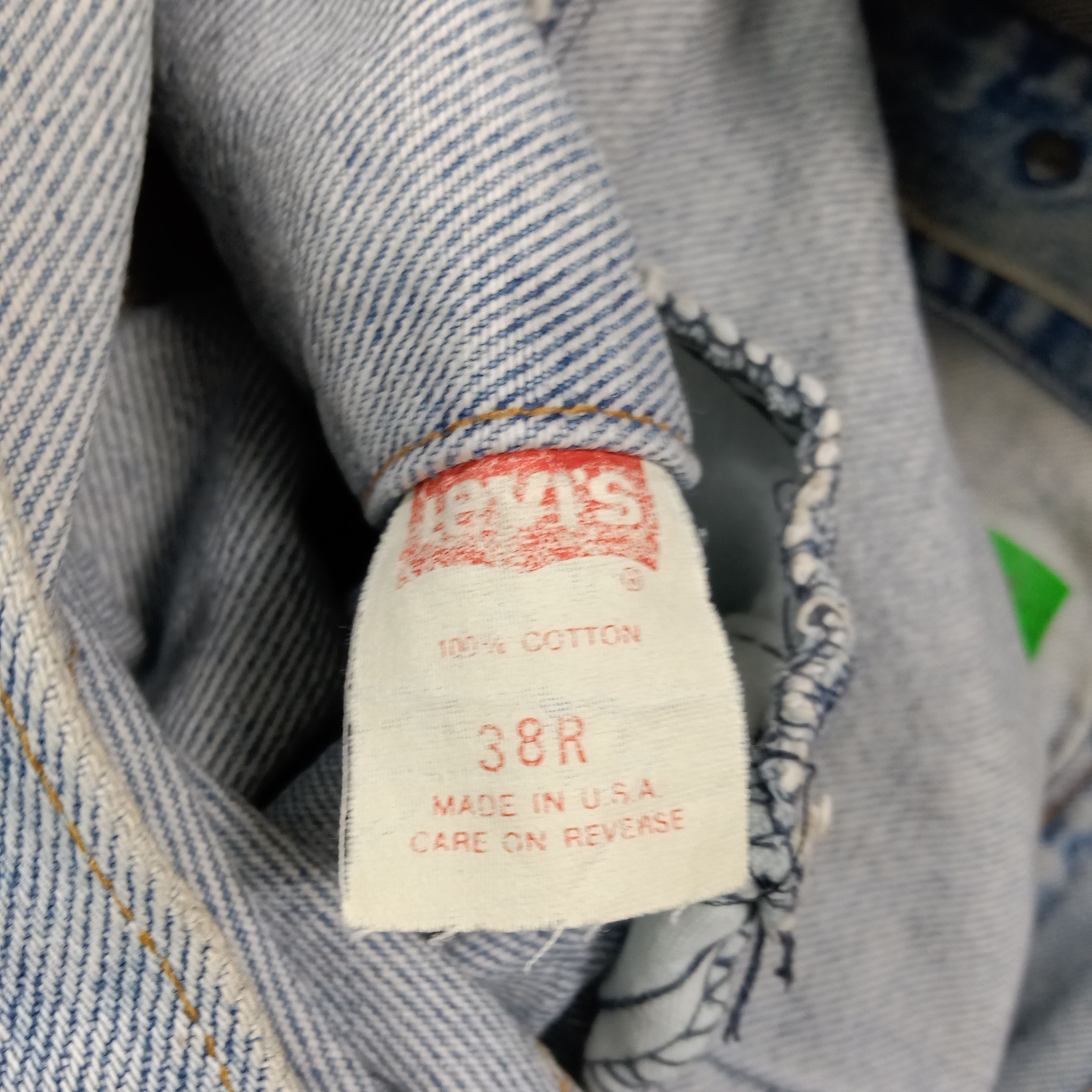 Levi's Levi's American Jamiroquai Custom Denim Jacket C277N2 Size US S / EU 44-46 / 1 - 8 Thumbnail