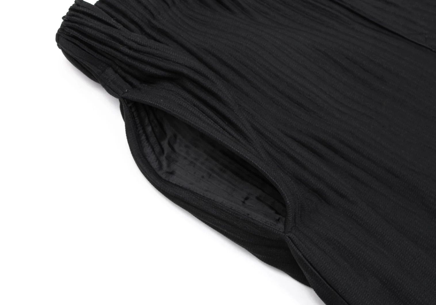 Issey Miyake Cropped Pleated Pants in Black Size US 32 / EU 48 - 4 Thumbnail