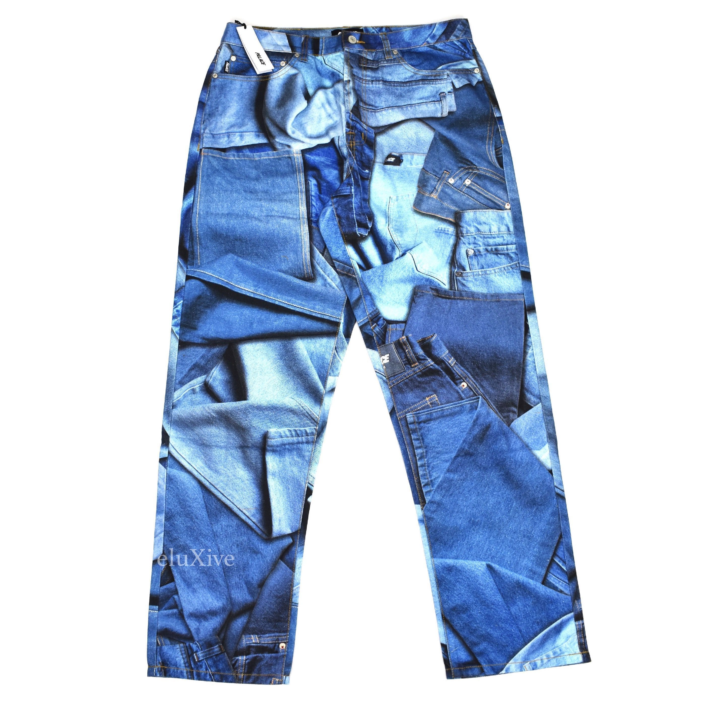 Palace 2019 palace persailles jeans cherub angel all over sky