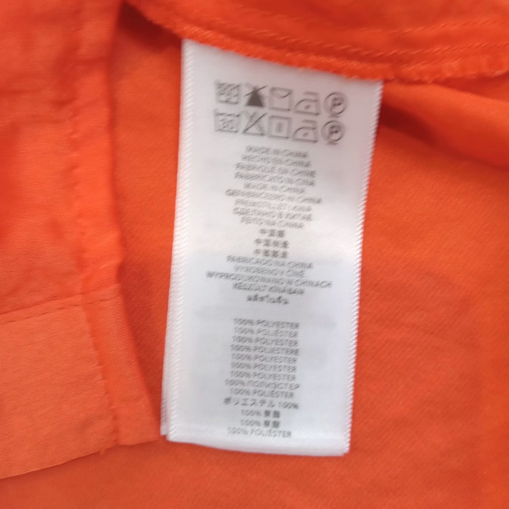 Michael Kors Michael Kors Women's Orange Long Sleeve Button Up Blouse Lightweight Casual Shirt Small Size S / US 4 / IT 40 - 6 Thumbnail