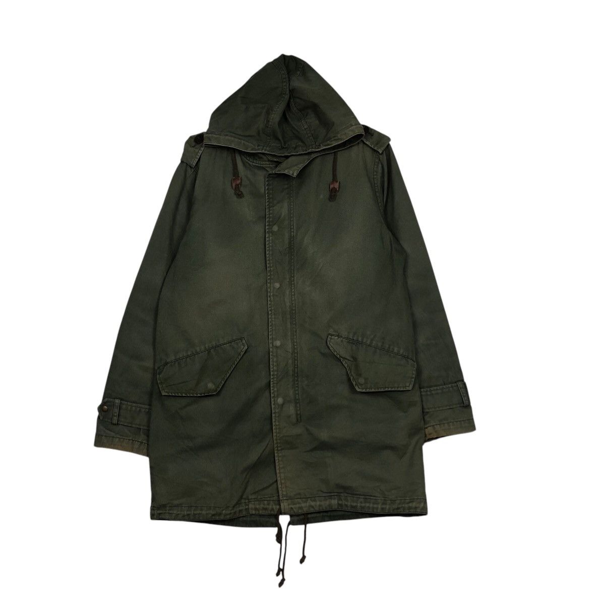 Japanese Brand 📌Vintage Parka Jacket Power To The People Military Style Size US M / EU 48-50 / 2 - 2 Thumbnail