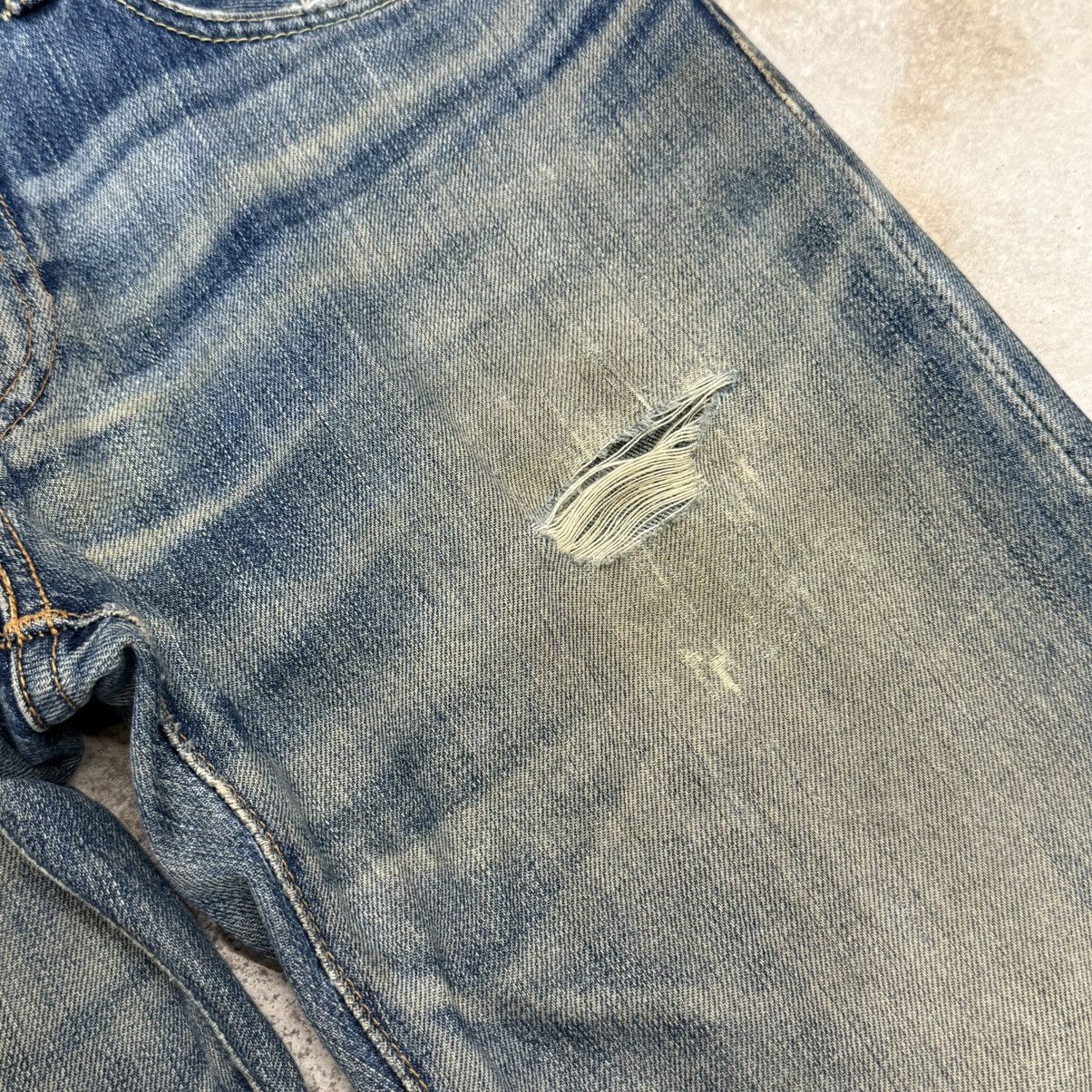 Levi's Y2K Levis 502 Muddy Distressed Denim Pants Size US 30 / EU 46 - 8 Thumbnail