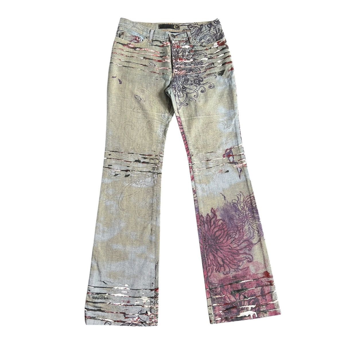 Jean × Just Cavalli × Roberto Cavalli Just Cavalli Jeans Y2K Denim
