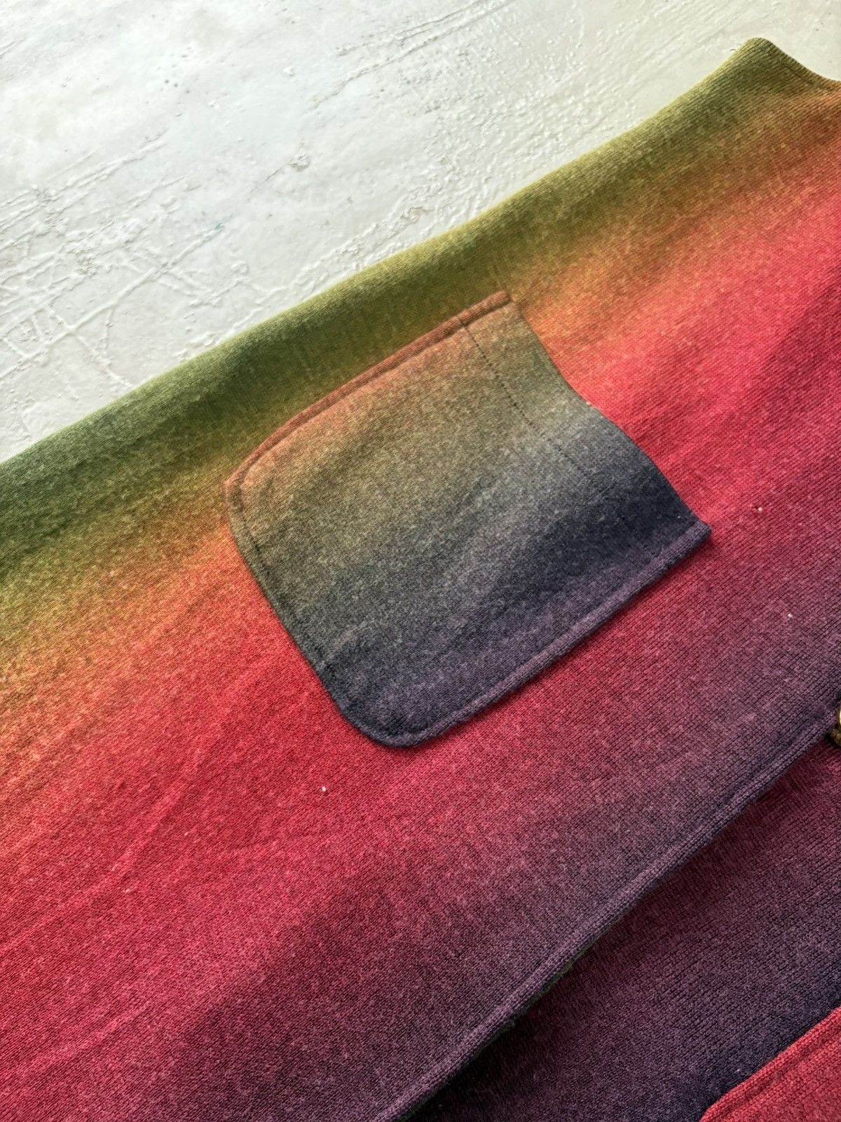 Vintage Vintage 80’s Wool Vest Rainbow Size US M / EU 48-50 / 2 - 5 Thumbnail