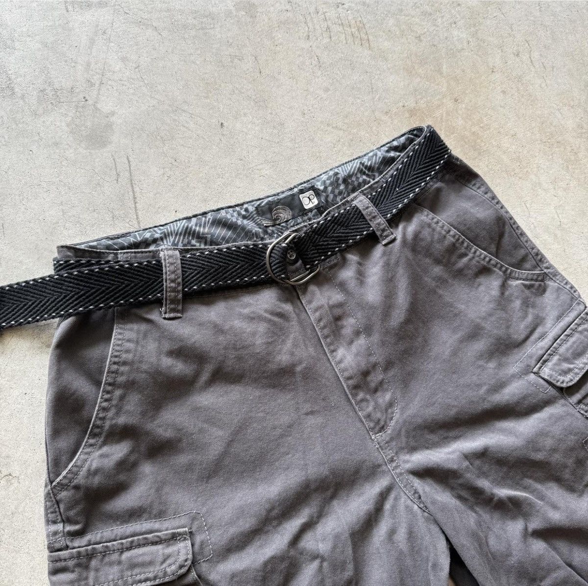 Ocean Pacific Vintage Y2K Ocean Pacific Grey Cargo Skater Shorts Men's W34 Size US 34 / EU 50 - 5 Thumbnail