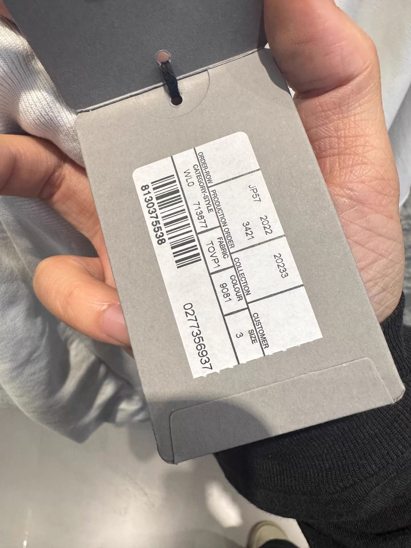 Balenciaga Balenciaga Inverted Logo Gray Hoodie Unisex Size 3 Size US L / EU 52-54 / 3 - 4 Thumbnail