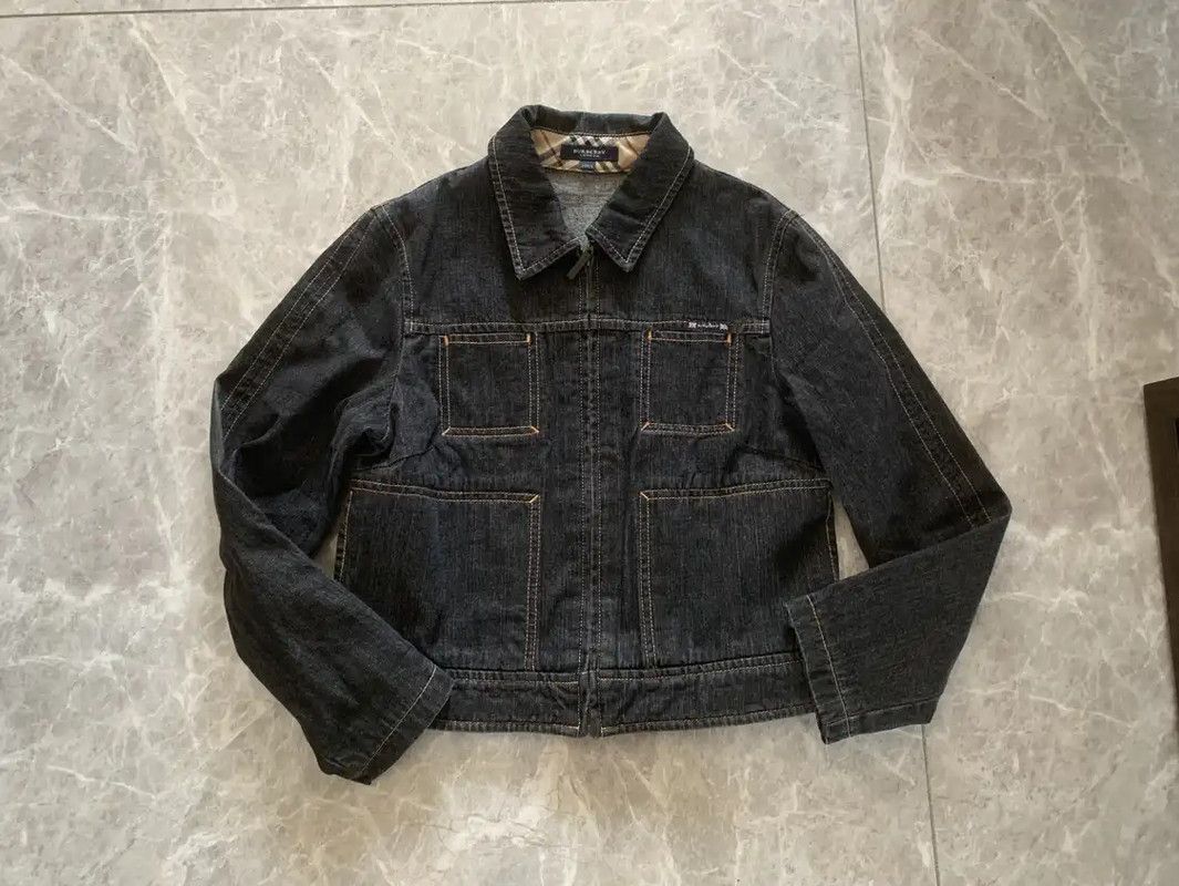 Burberry Burberry Black Cotton Women's Jacket Size XS / US 0-2 / IT 36-38 - 1 Thumbnail
