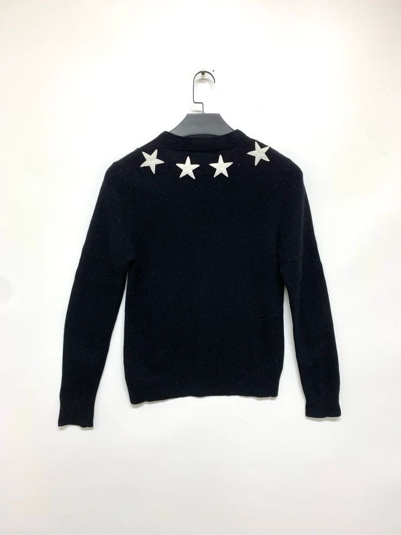 Givenchy Givenchy Classic Black Star Knit Sweater, M Size, Shoulder Size US M / EU 48-50 / 2 - 8 Thumbnail