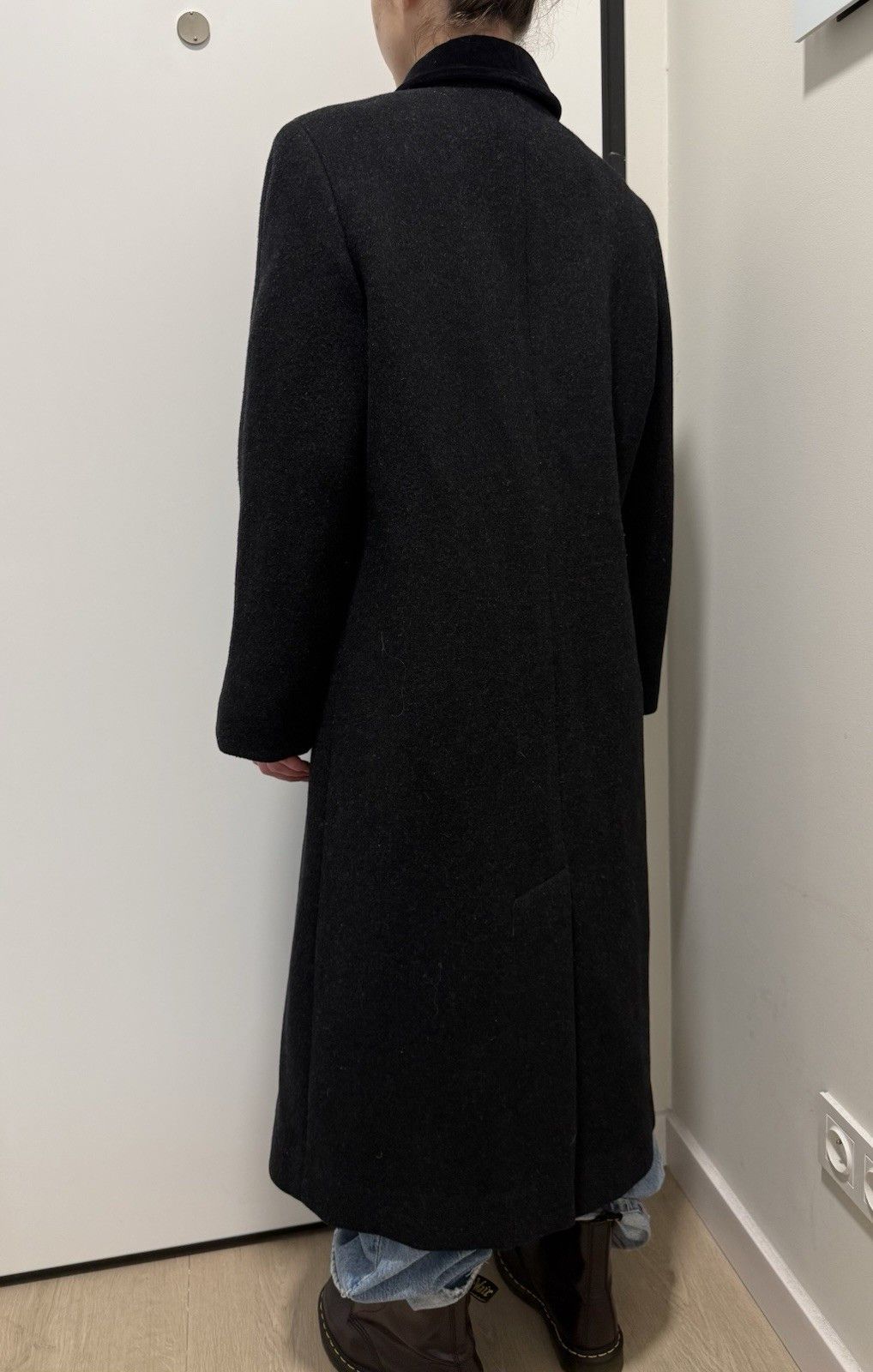 Dior Vintage Christian Dior Wool Womens Coat Double Breasted Size XL / US 12-14 / IT 48-50 - 10 Thumbnail