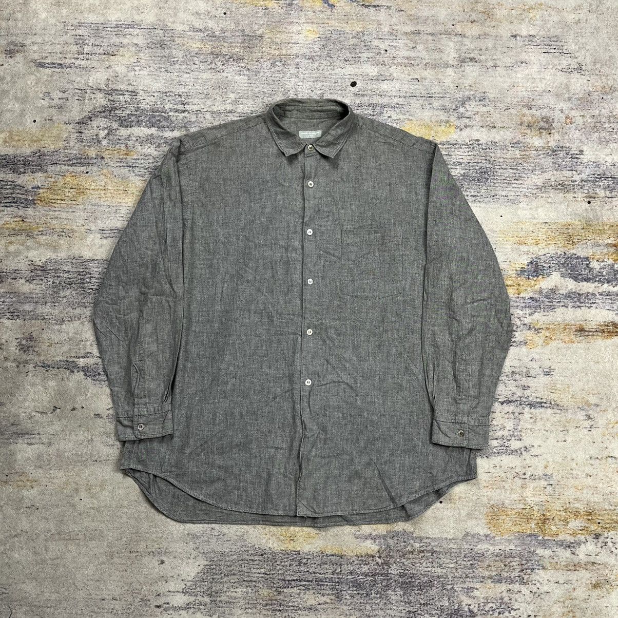 Comme des Garcons Homme Vintage Comme des garcons homme button up ls shirt Size US L / EU 52-54 / 3 - 1 Thumbnail