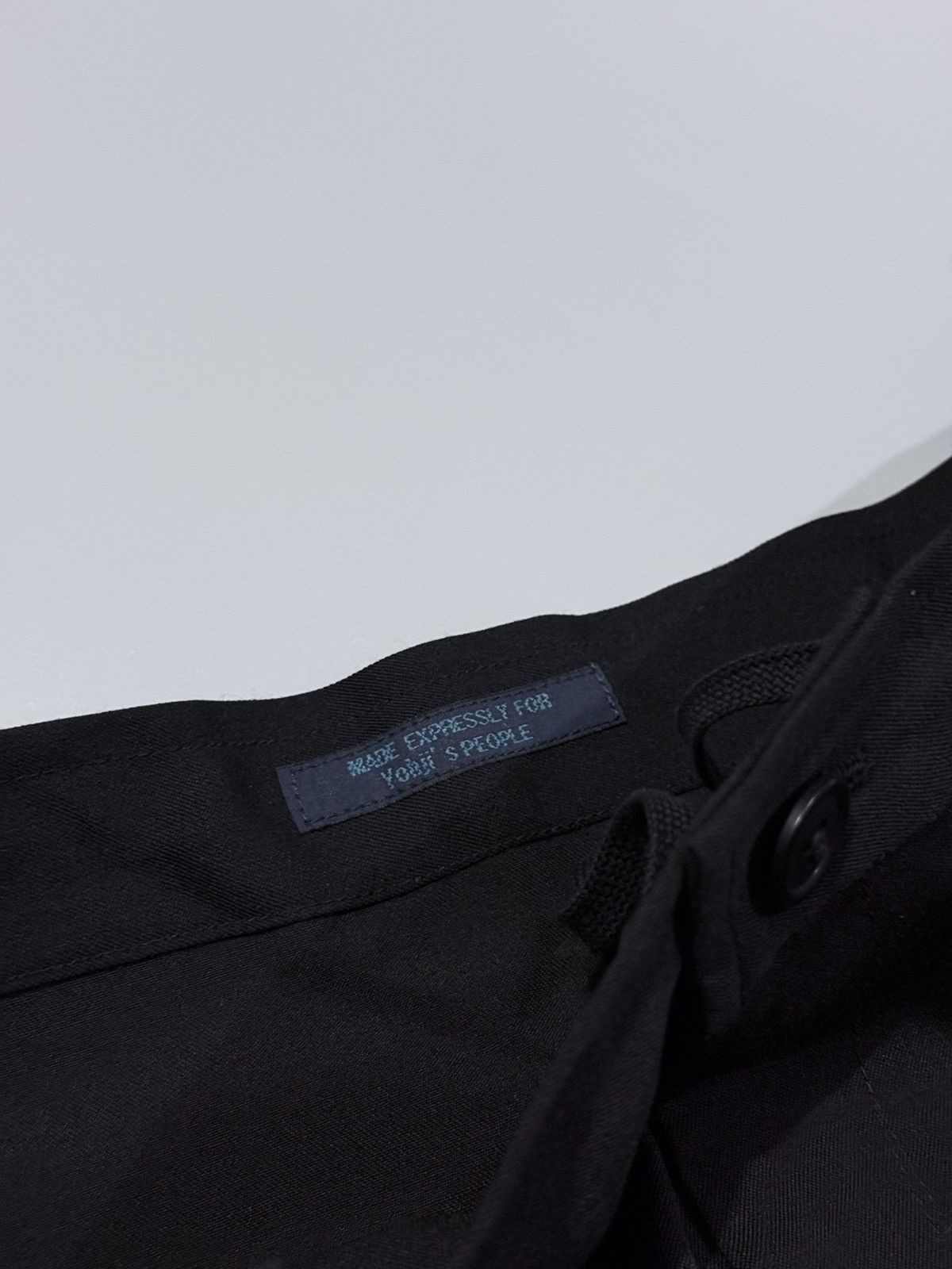 Yohji Yamamoto Yohji Yamamoto Wool Gabadine Saruel Skirt Pants Size 31" - 7 Thumbnail