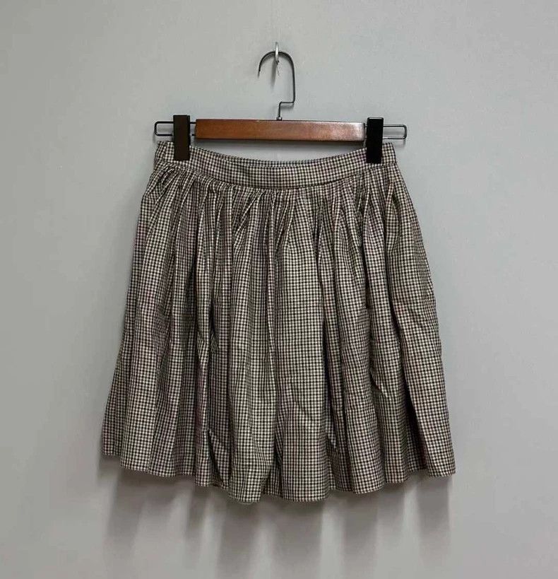 Celine Celine Houndstooth Pleated Skirt Size US 36 / EU 52 - 3 Thumbnail