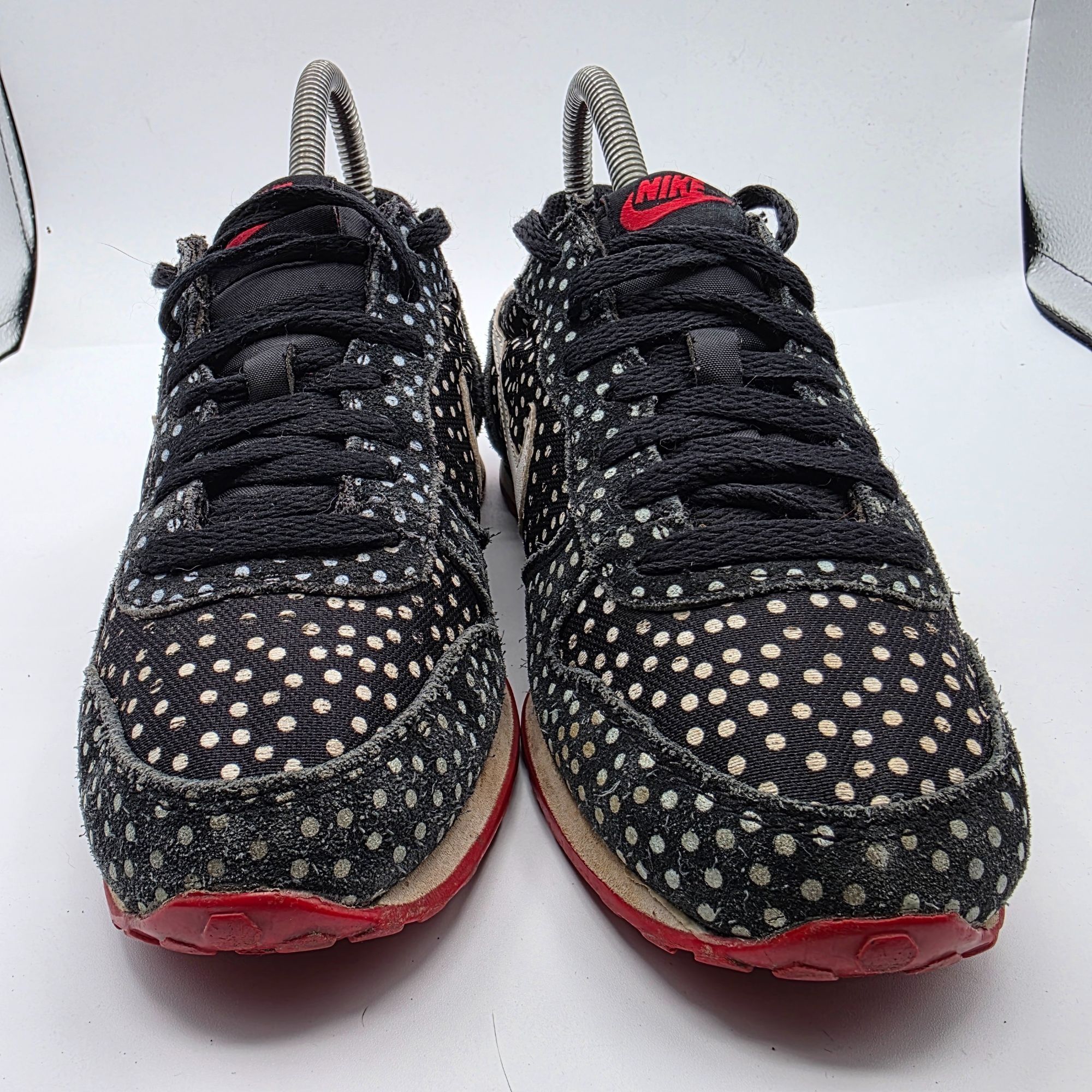 Nike Nike Genicco Womens Size 6 Black Red Polka Dot Shoes Casual Size US 6 / IT 36 - 2 Thumbnail