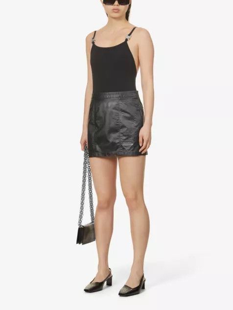 1017 ALYX 9SM o1mle0325 Moonlit Mini Stylo Skirt in Black Size 30" / US 8 / IT 44 - 2 Thumbnail