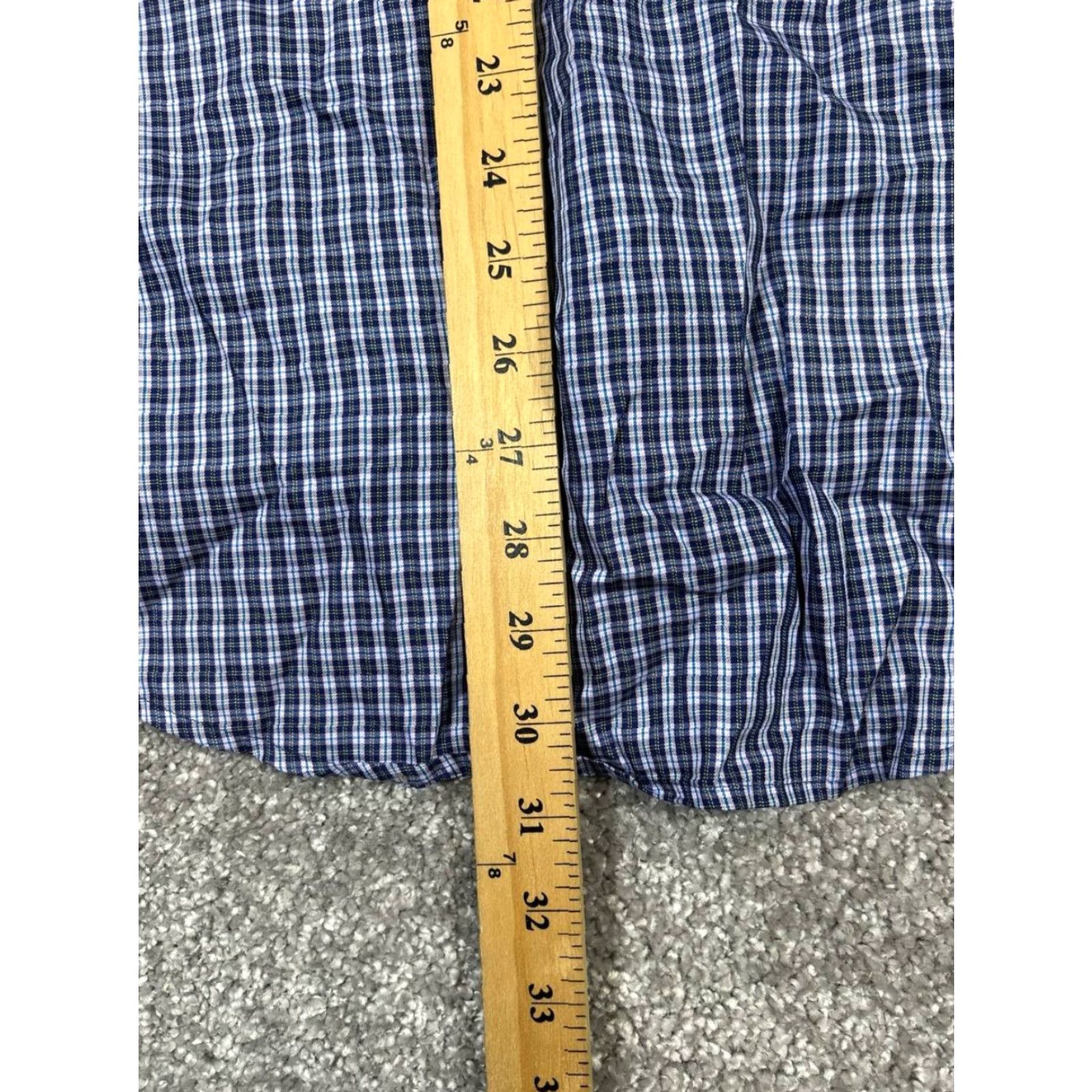 Peter Millar Peter Millar Shirt Mens Large Blue Cotton Silk Button Up Size US L / EU 52-54 / 3 - 7 Thumbnail
