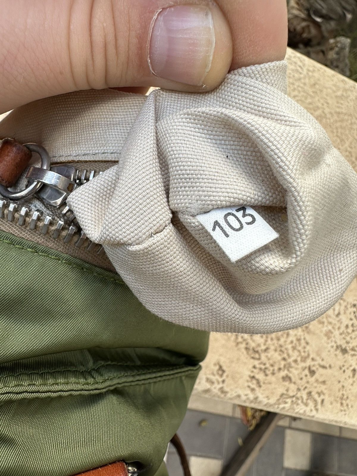 Miu Miu Miu Miu Nylon Green Bag RARE Size ONE SIZE - 13 Thumbnail