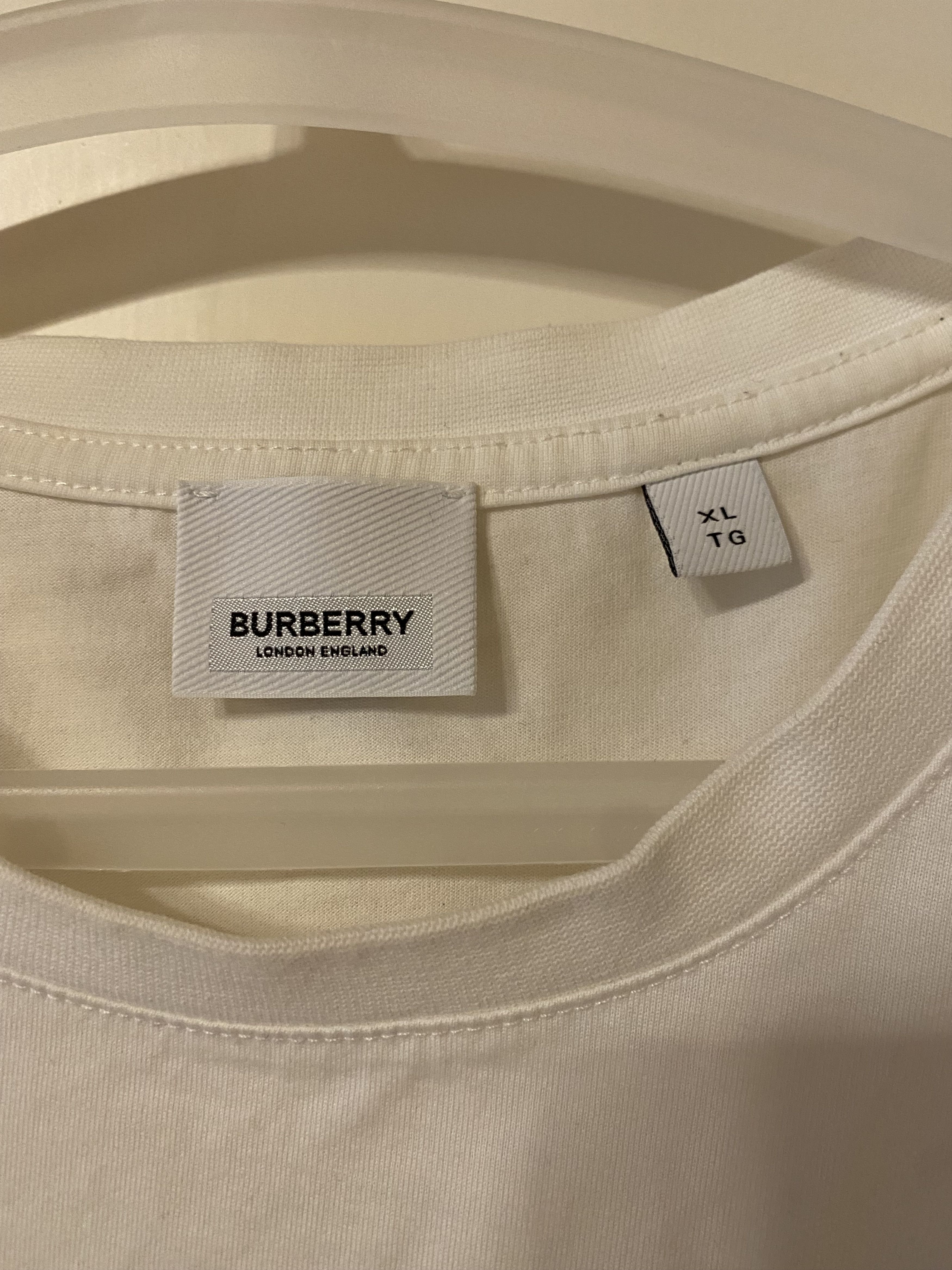 Burberry Burberry Logo Embroidered TB small Vintage Size US XL / EU 56 / 4 - 5 Thumbnail